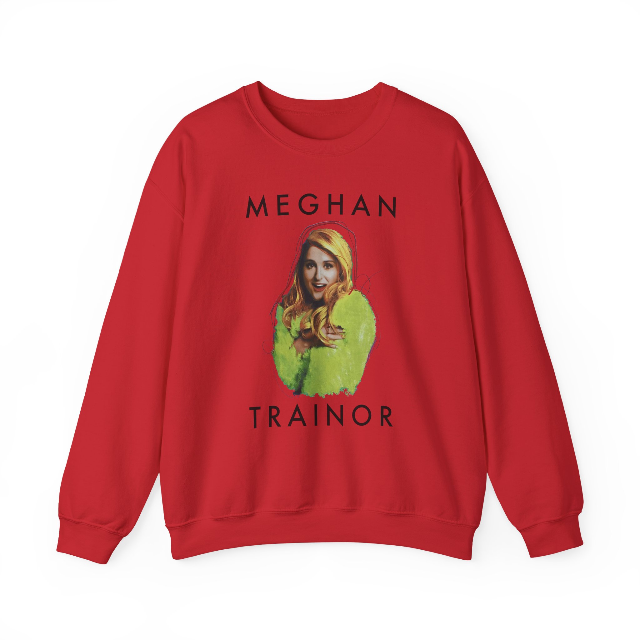 Meghan Trainor Title Pose Girls Unisex Heavy Blendâ„¢ Crewneck Sweatshirt