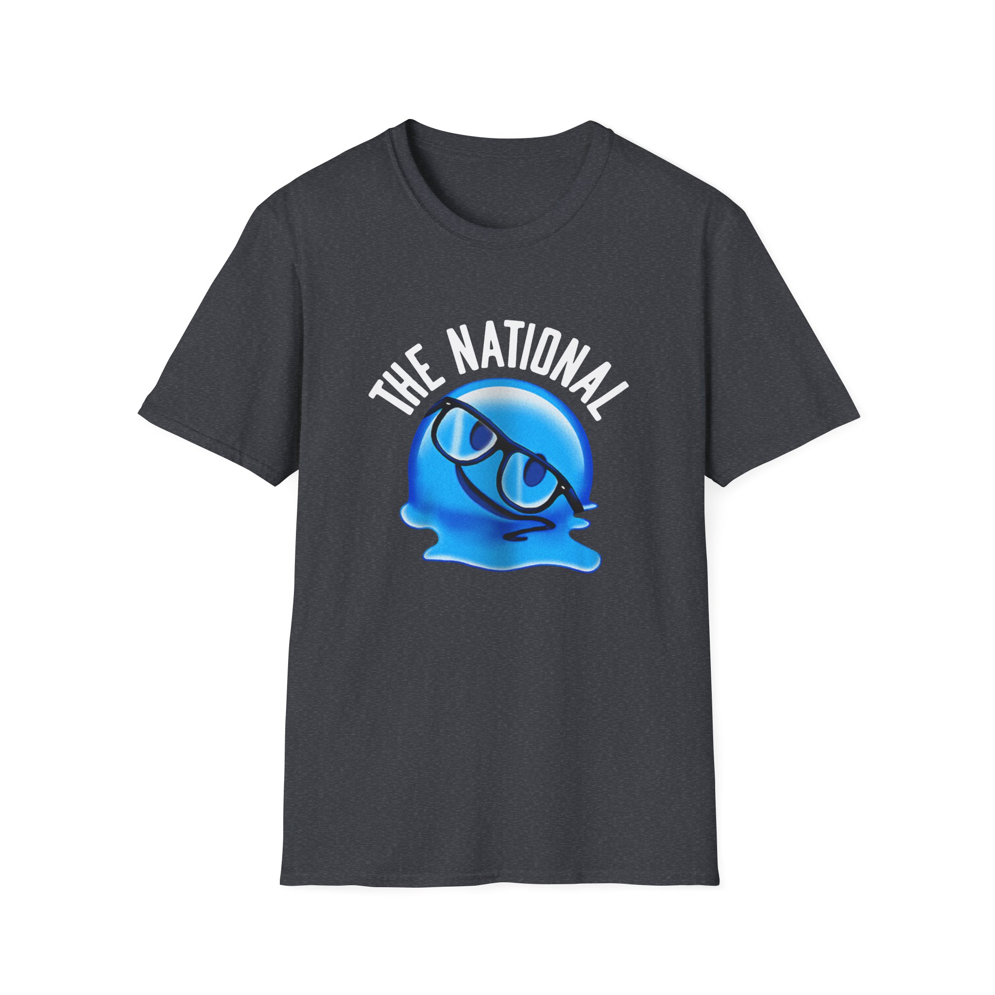 The National Melting Emoji Unisex Softstyle T-shirt
