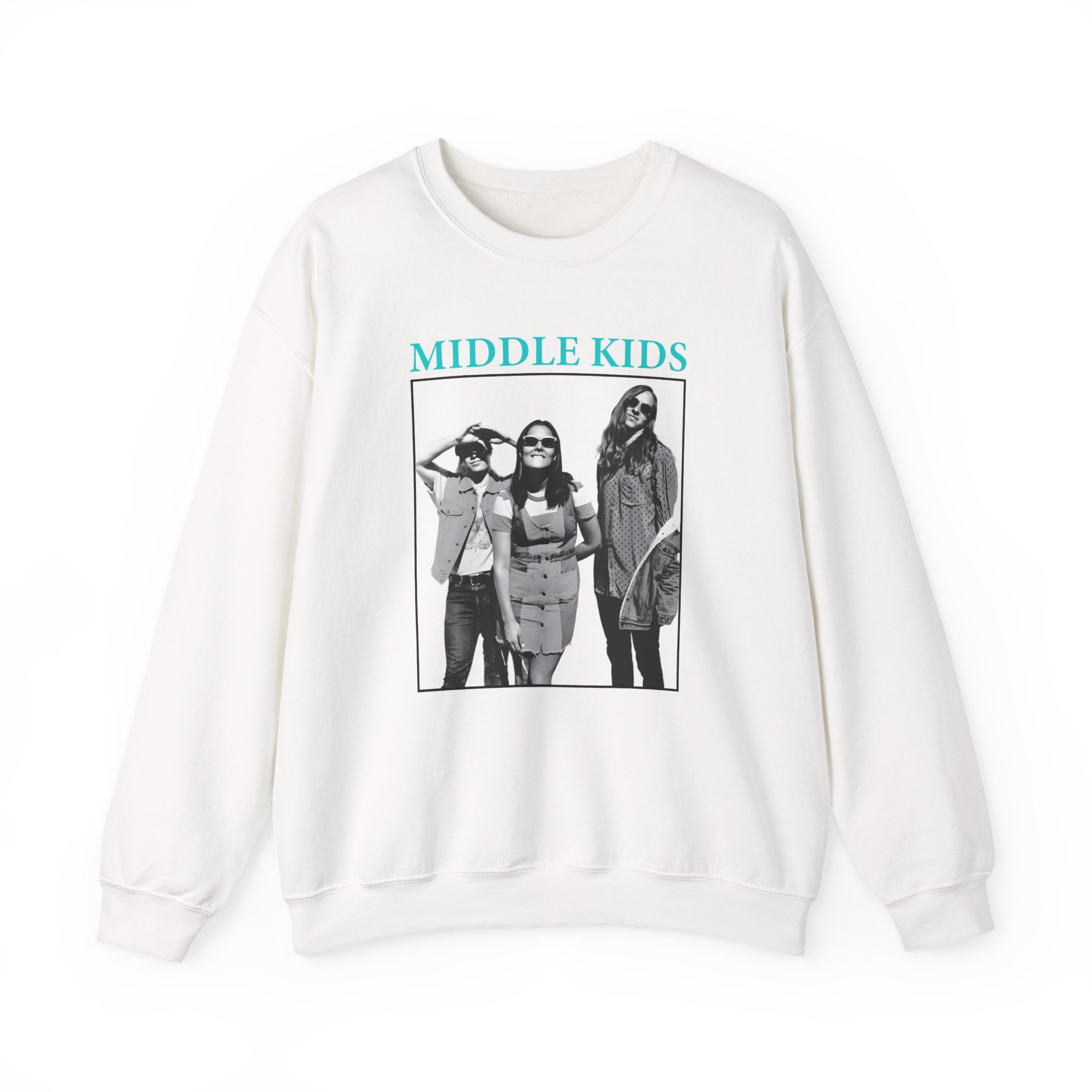Middle Kids Polaroid Unisex Heavy Blendâ„¢ Crewneck Sweatshirt