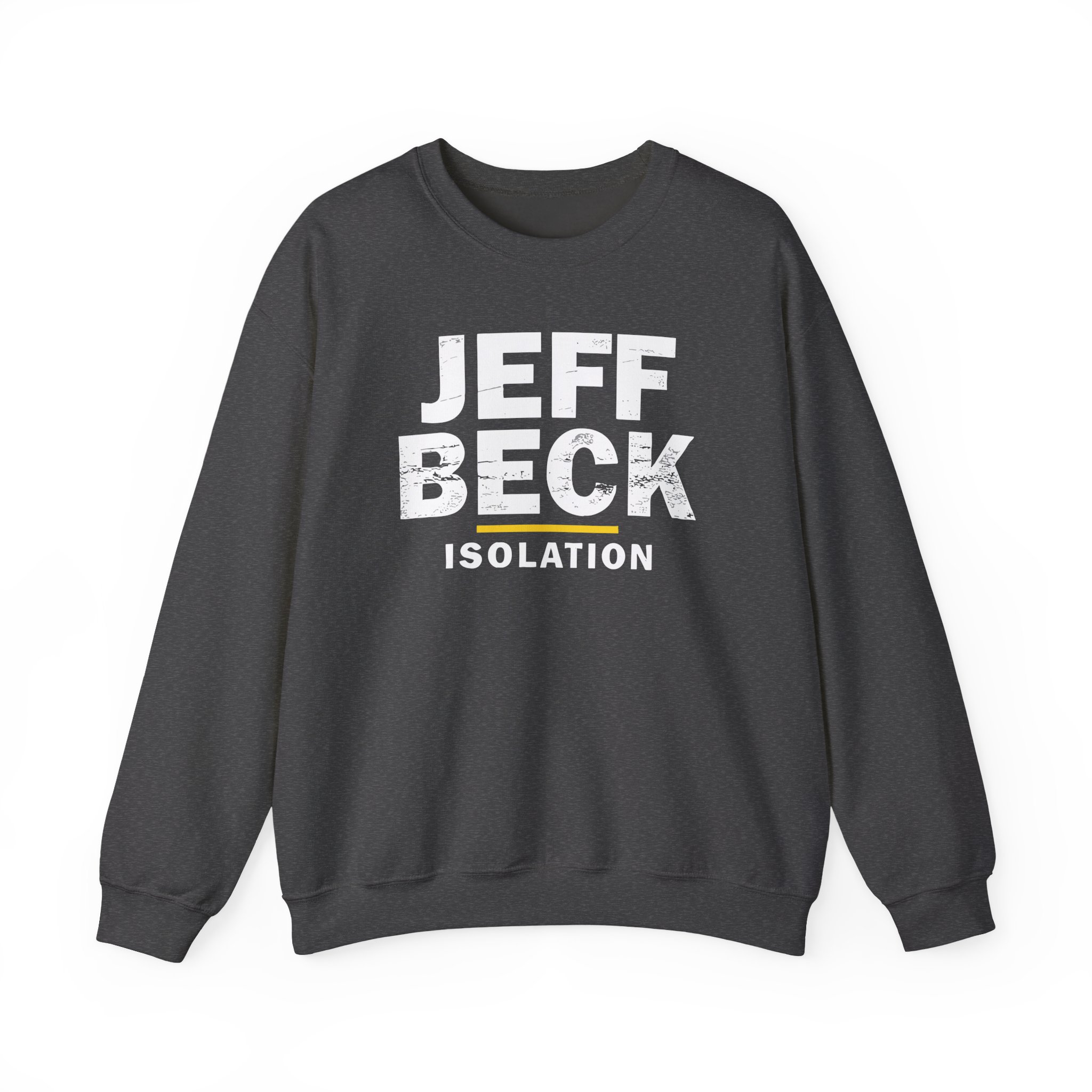 Jeff Beck Isolation Unisex Heavy Blendâ„¢ Crewneck Sweatshirt