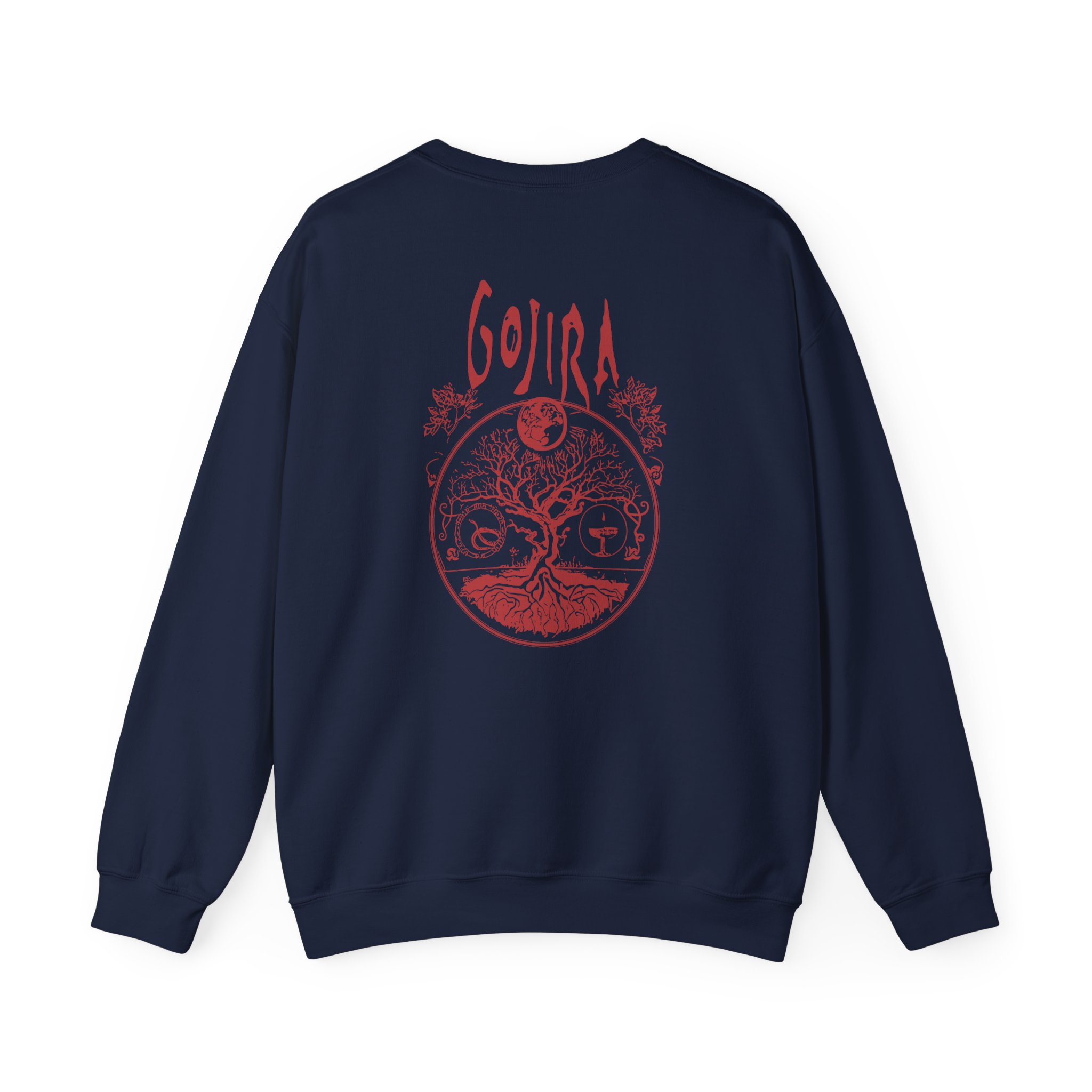 Gojira Cycles Unisex Heavy Blendâ„¢ Crewneck Sweatshirt
