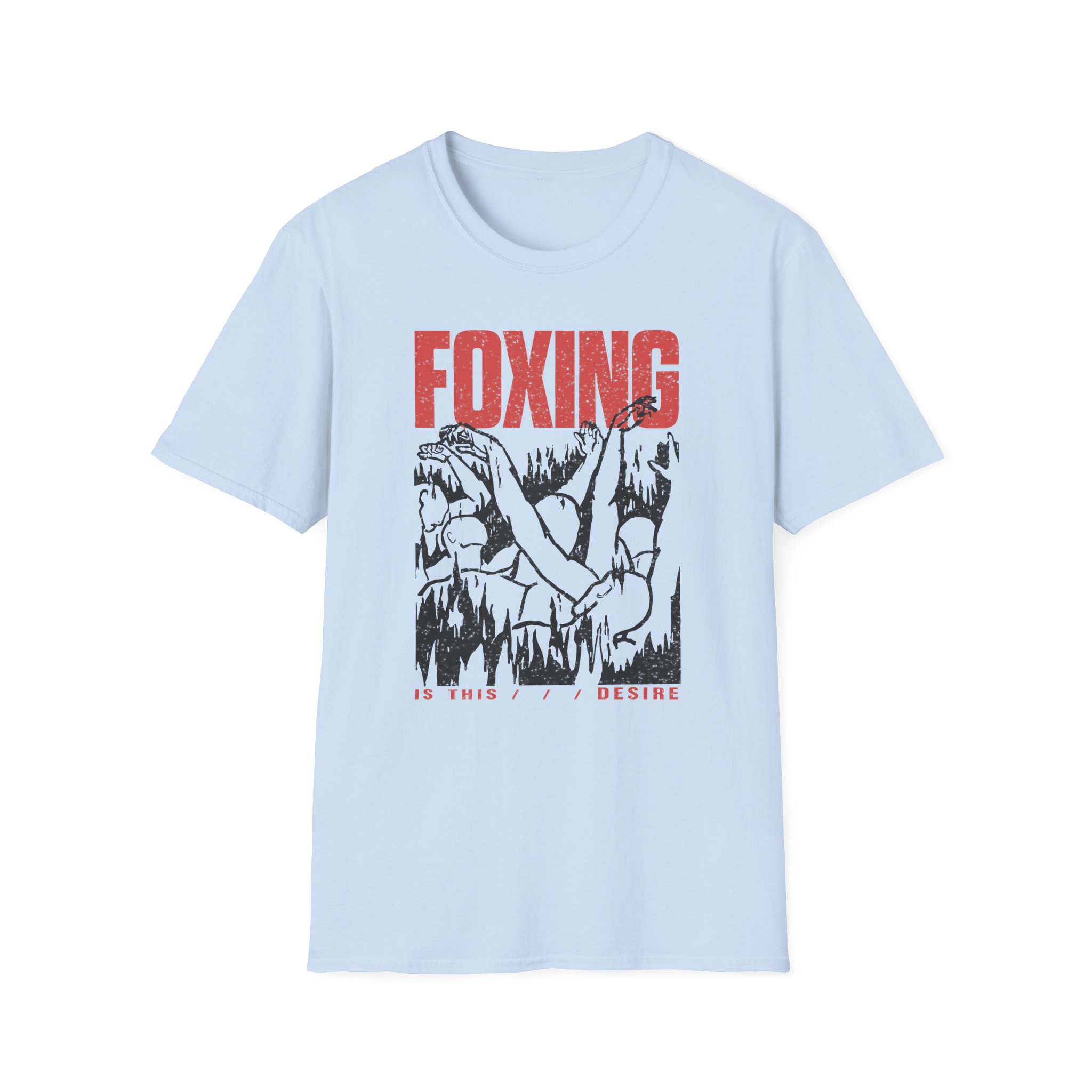 Foxing Inverted Burn Unisex Softstyle T-Shirt