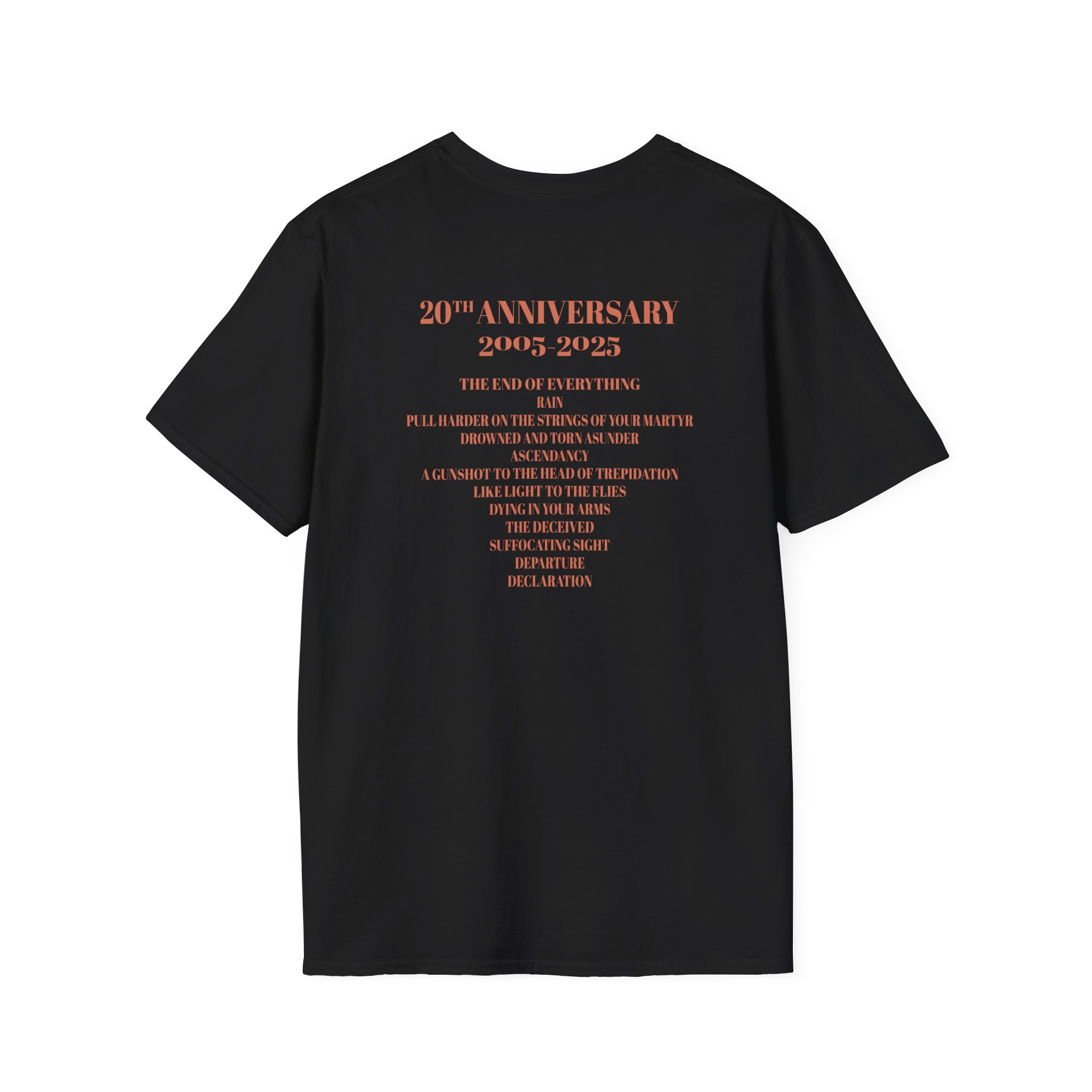 Trivium 20th Anniversary Unisex Softstyle T-Shirt