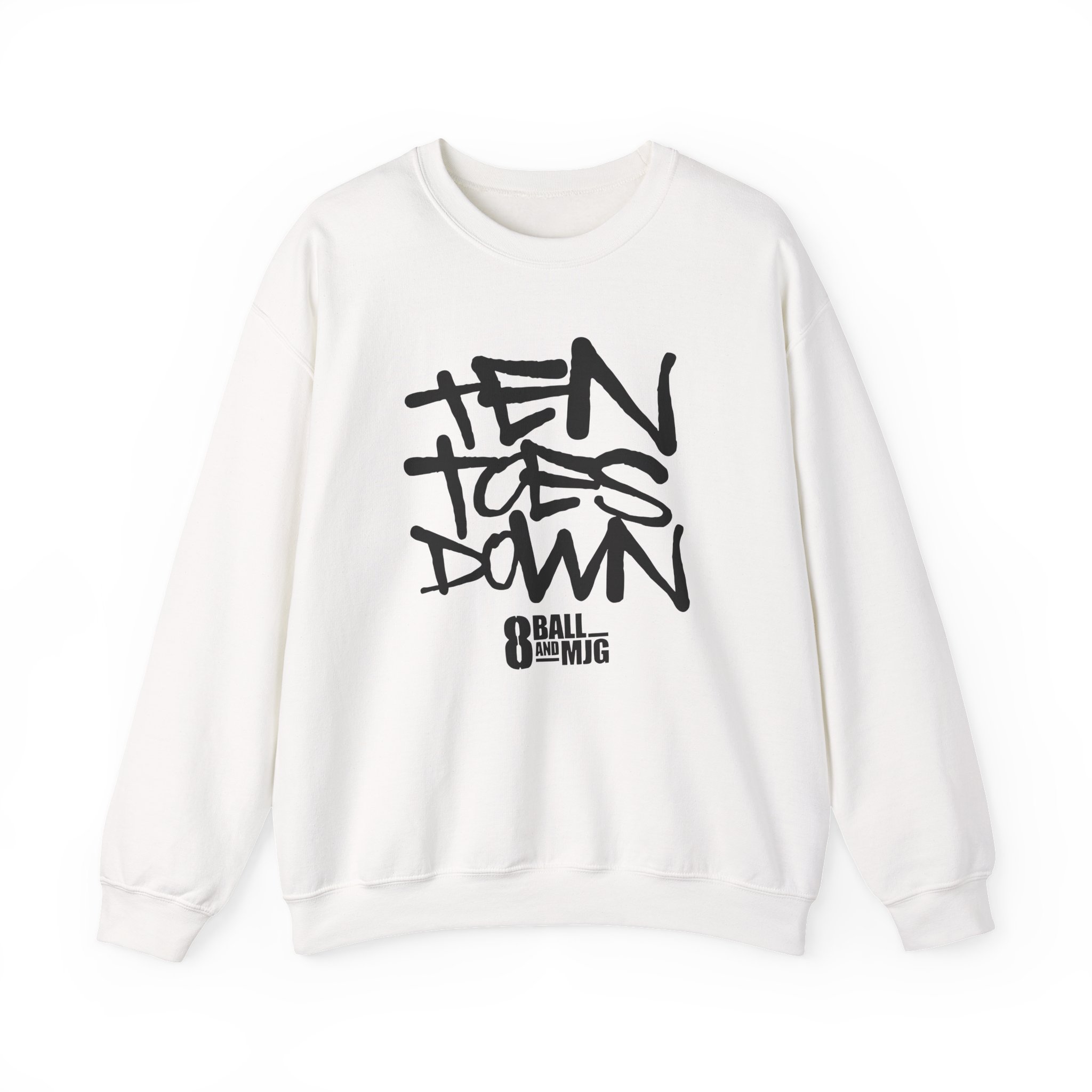 8ball Mjg Ten Toes Down Unisex Heavy Blendâ„¢ Crewneck Sweatshirt