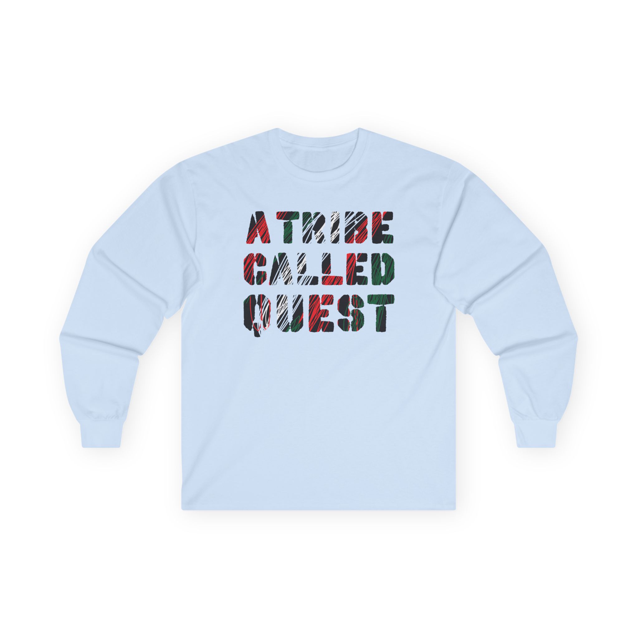 A Tribe Called Quest Scribble Type Unisex Ultra Cotton Long Sleeve Tee