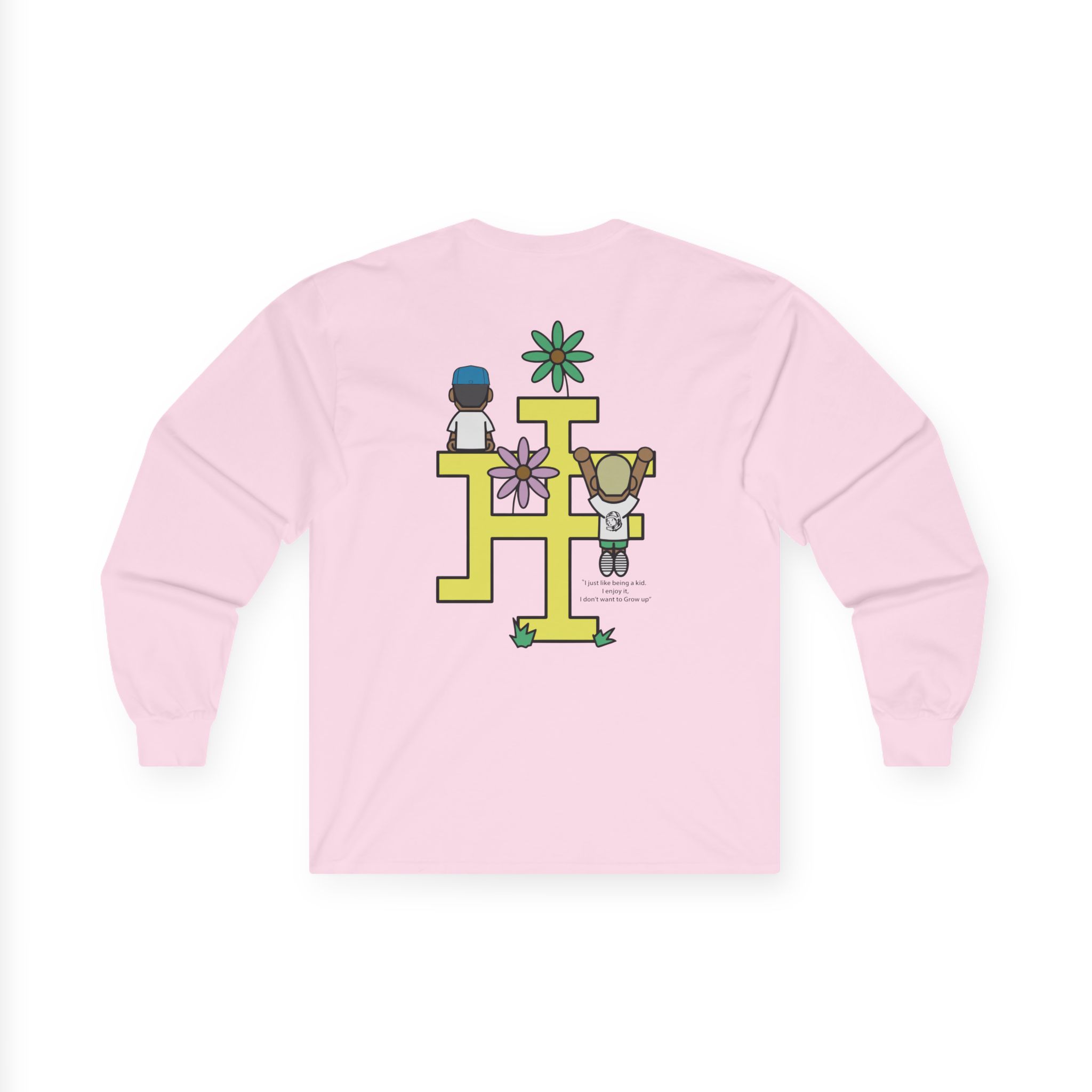 Pharrell Williams Found Icon Unisex Ultra Cotton Long Sleeve Tee