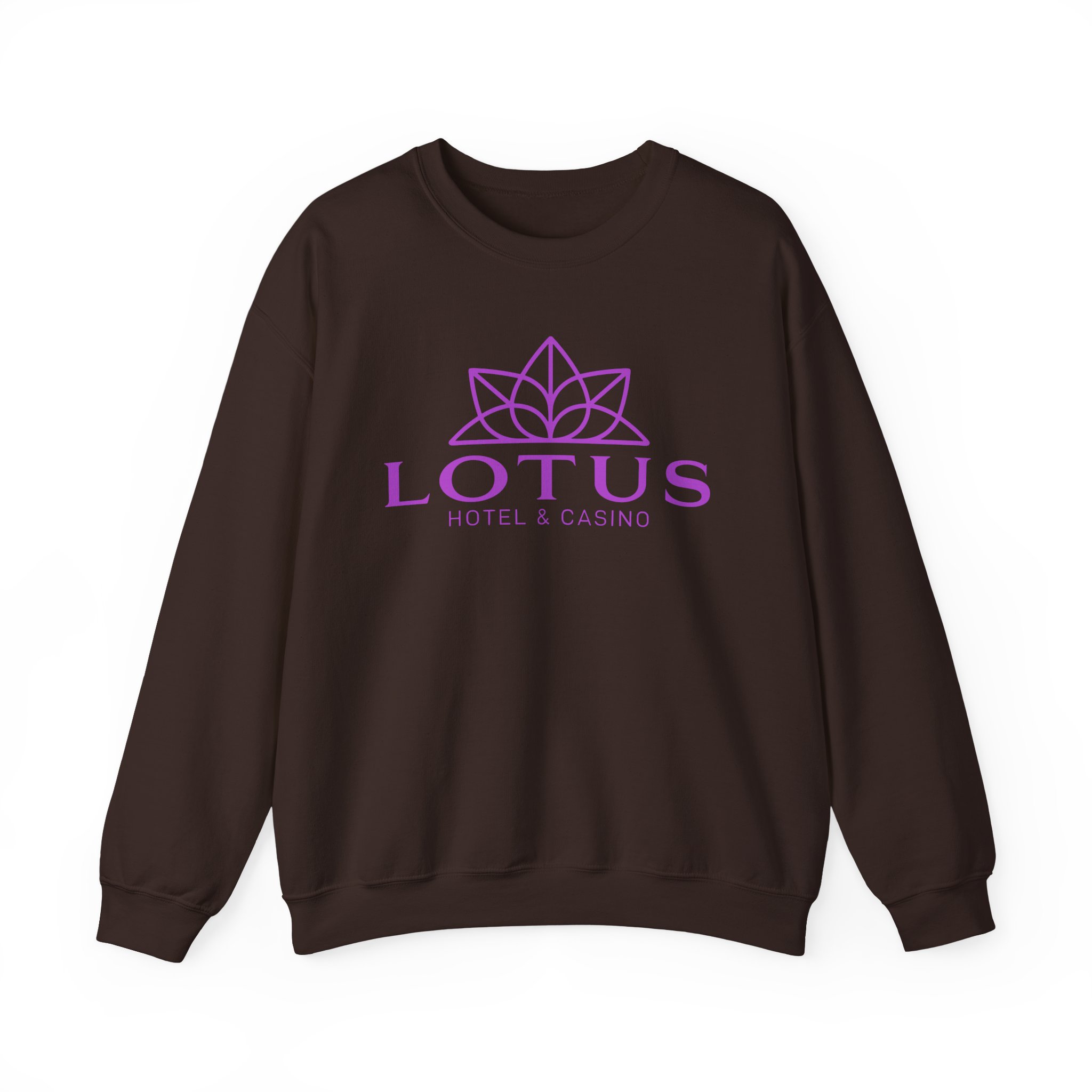 Percy Jackson and the Olympians Lotus Hotel & Casino Unisex Heavy Blendâ„¢ Crewneck Sweatshirt