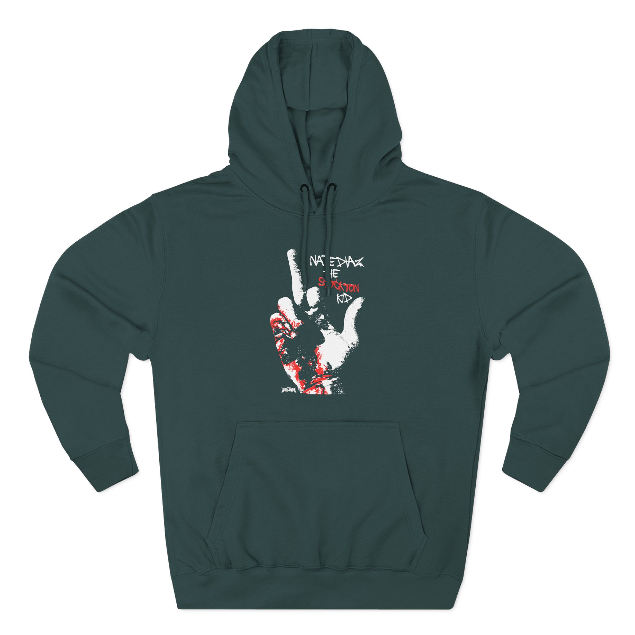 Nate Diaz The Stockton Kid Three-Panel Fleece Hoodie