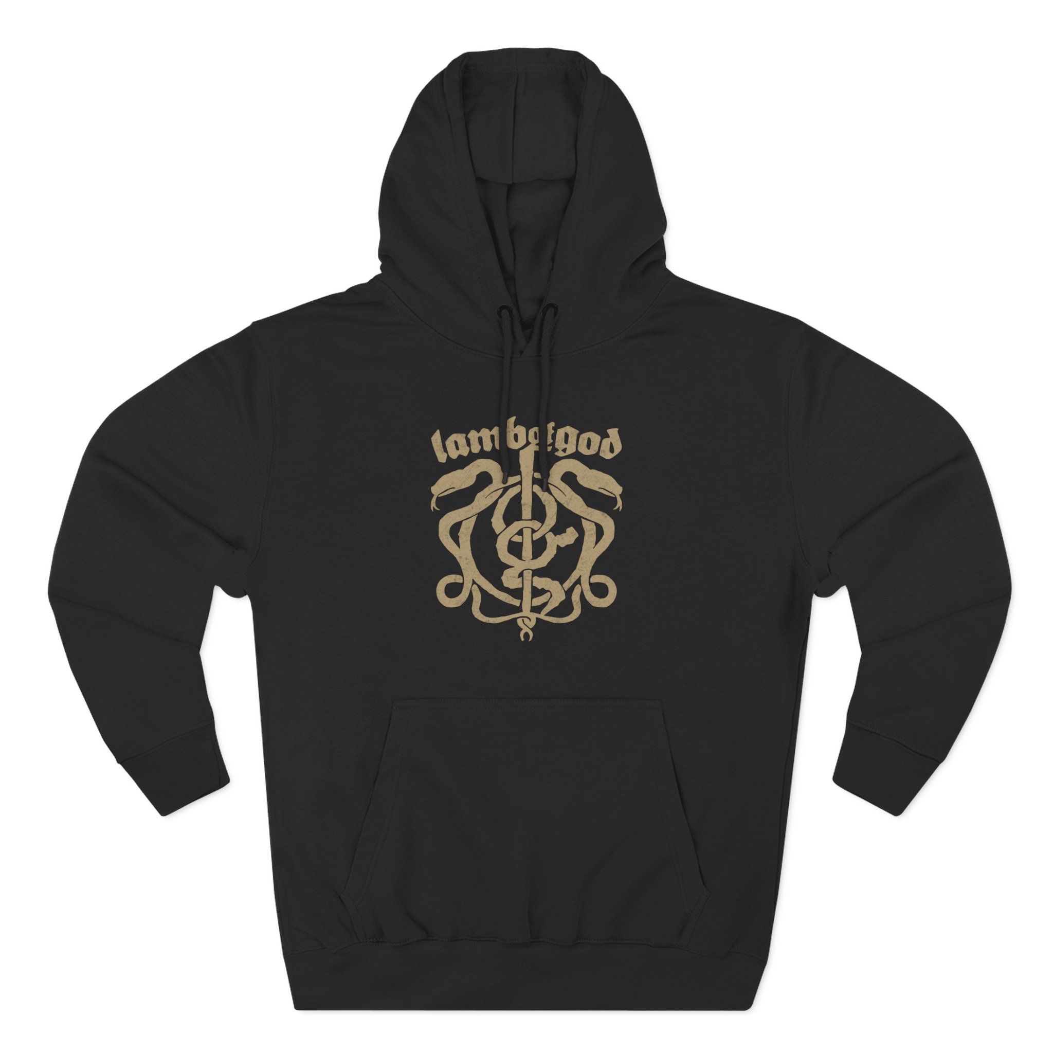 Lamb of God Congregation Snake Three-Panel Fleece Hoodie