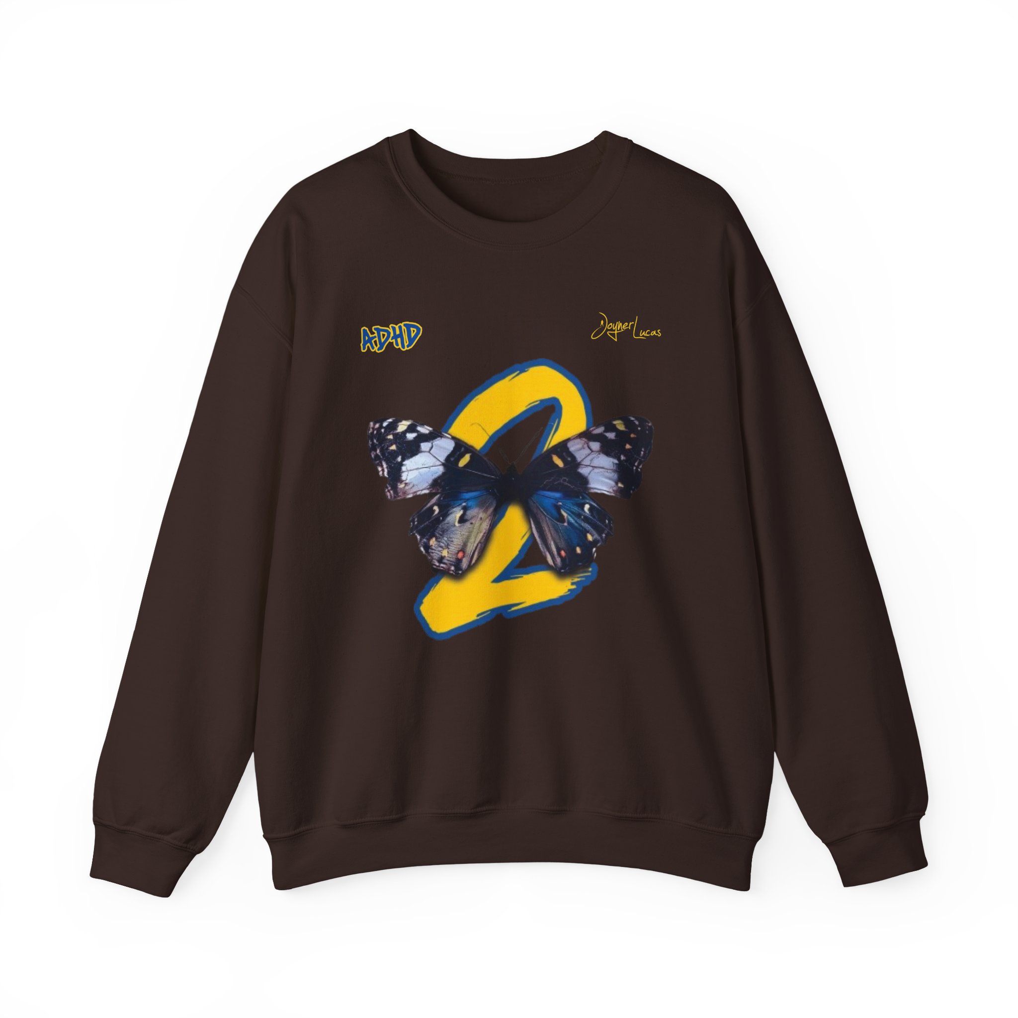 Joyner Lucas 2 Butterfly Unisex Heavy Blendâ„¢ Crewneck Sweatshirt