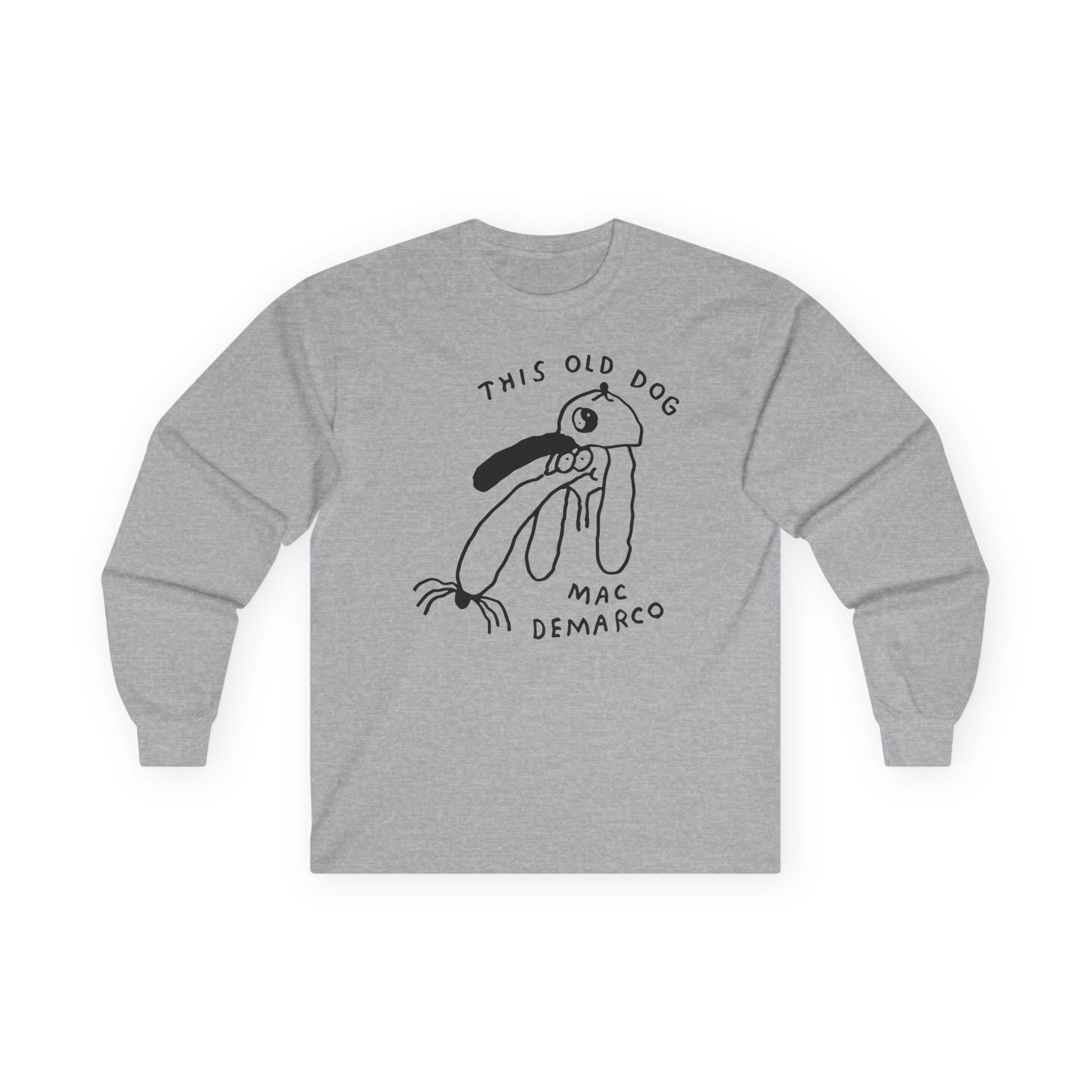 Mac Demarco Dog Doodle Unisex Ultra Cotton Long Sleeve Tee