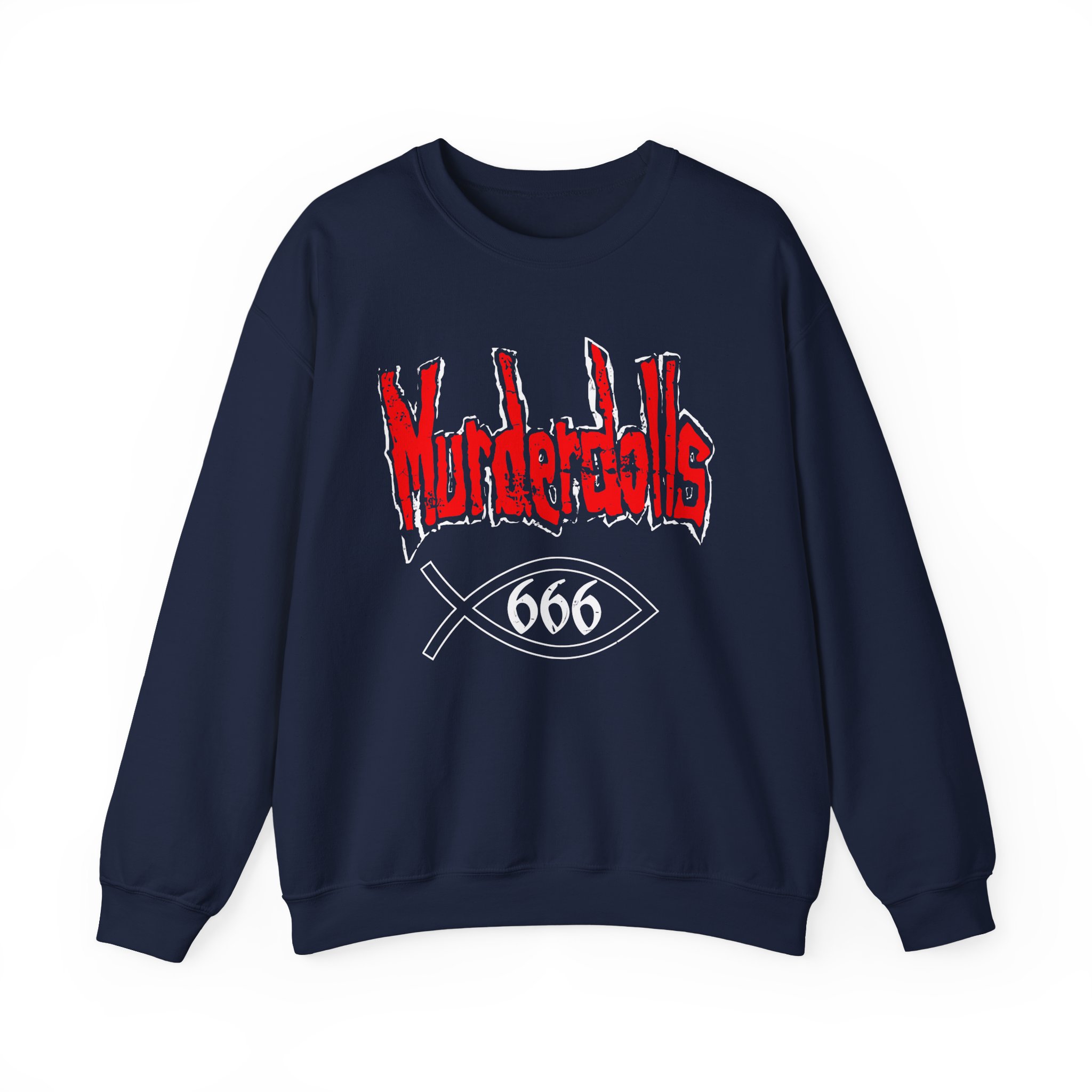 Vintage Early 00s Murderdolls Unisex Heavy Blendâ„¢ Crewneck Sweatshirt
