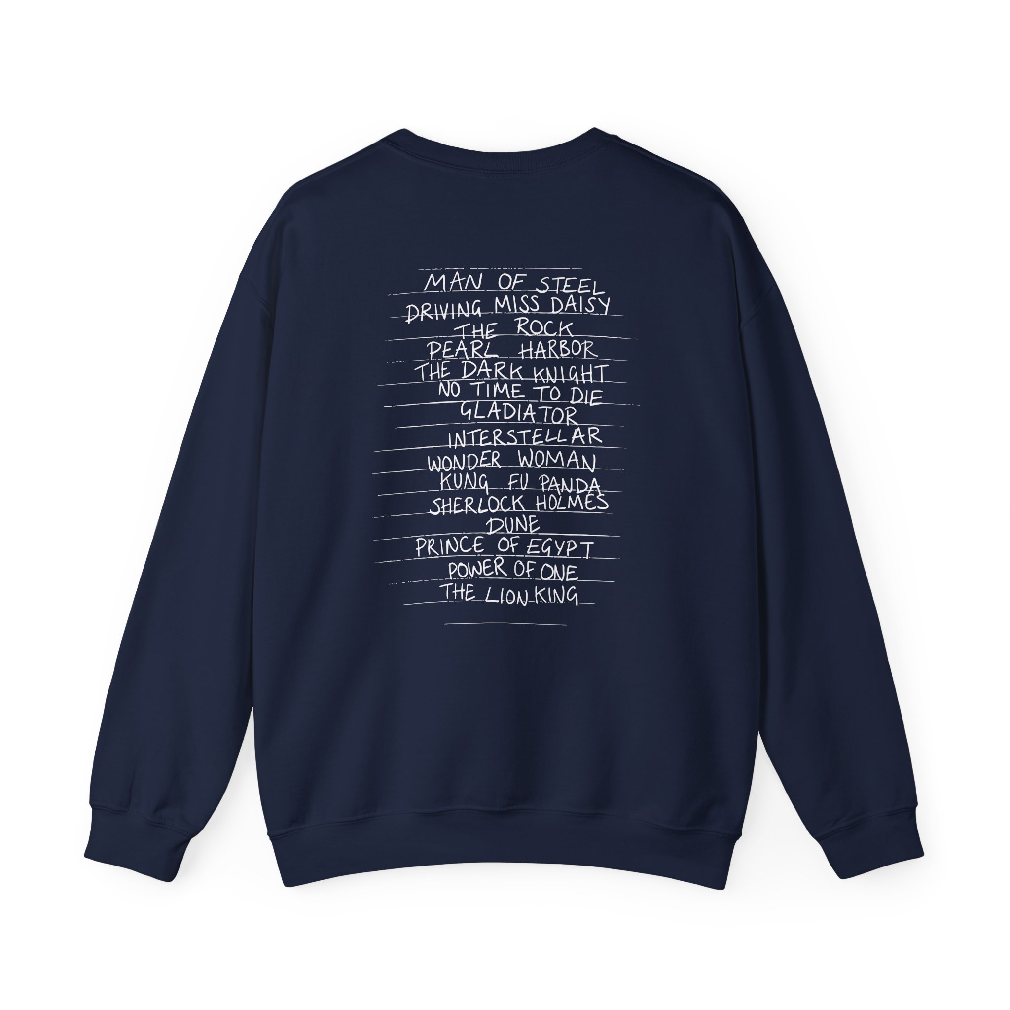 Hans Zimmer Titles Unisex Heavy Blendâ„¢ Crewneck Sweatshirt