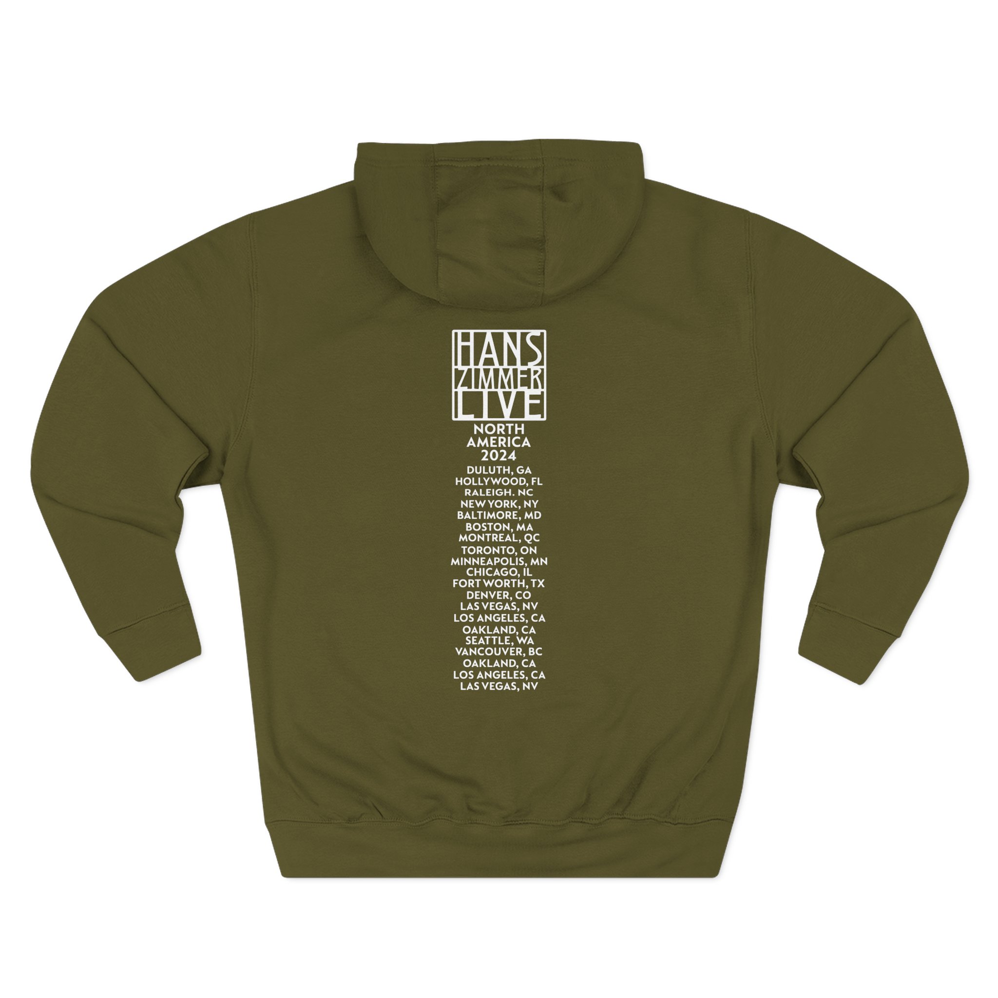 Hans Zimmer Logo Tour Three-Panel Fleece Hoodie