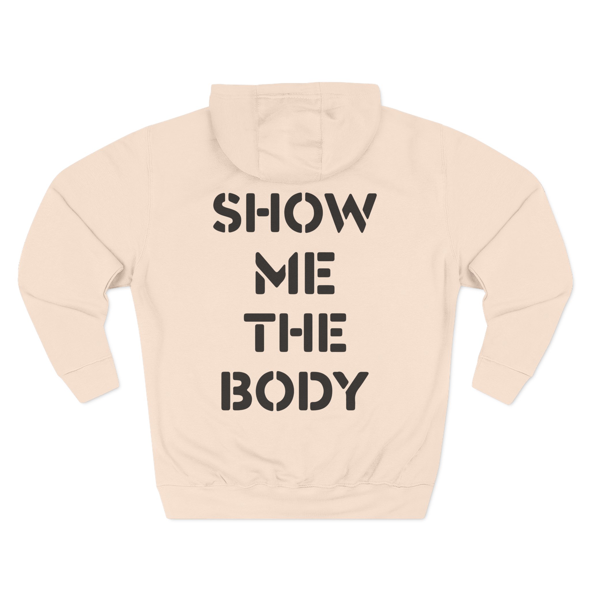 Show Me the Body Boot Three-Panel Fleece Hoodie