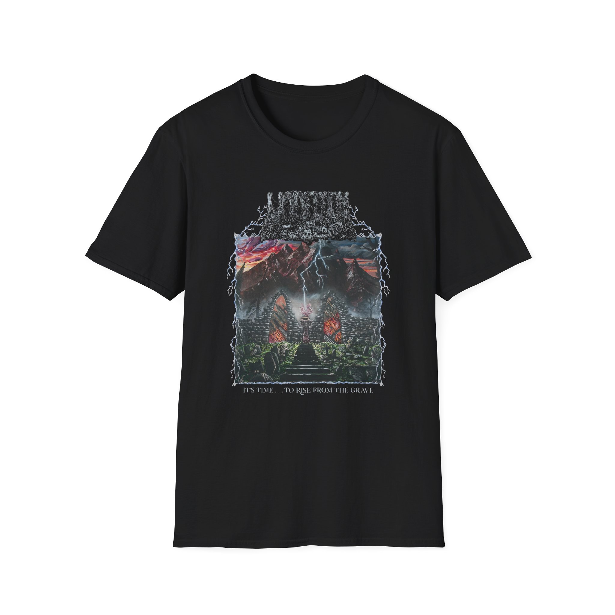 Undeath It's Time...to Rise From the Grave Unisex Softstyle T-Shirt