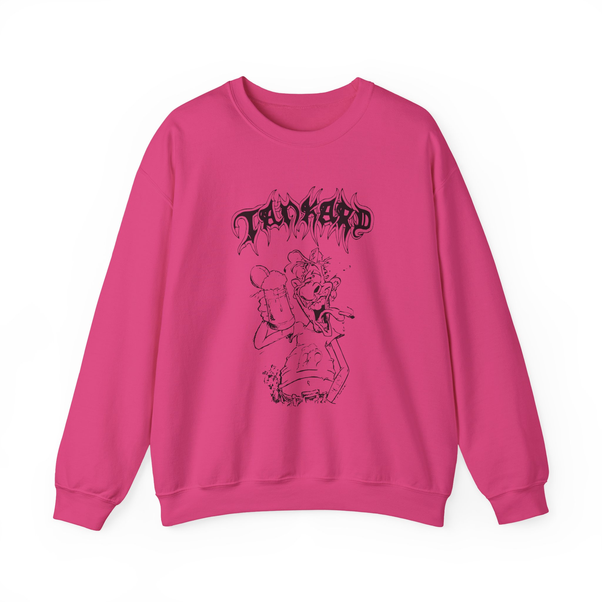 Tankard Freibier Für Alle , Sonst Gibts Krawalle Unisex Heavy Blend™ Crewneck Sweatshirt