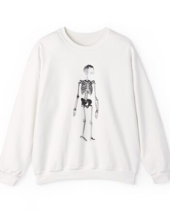 Kurt Cobain Skeleton Unisex Heavy Blend™ Crewneck Sweatshirt