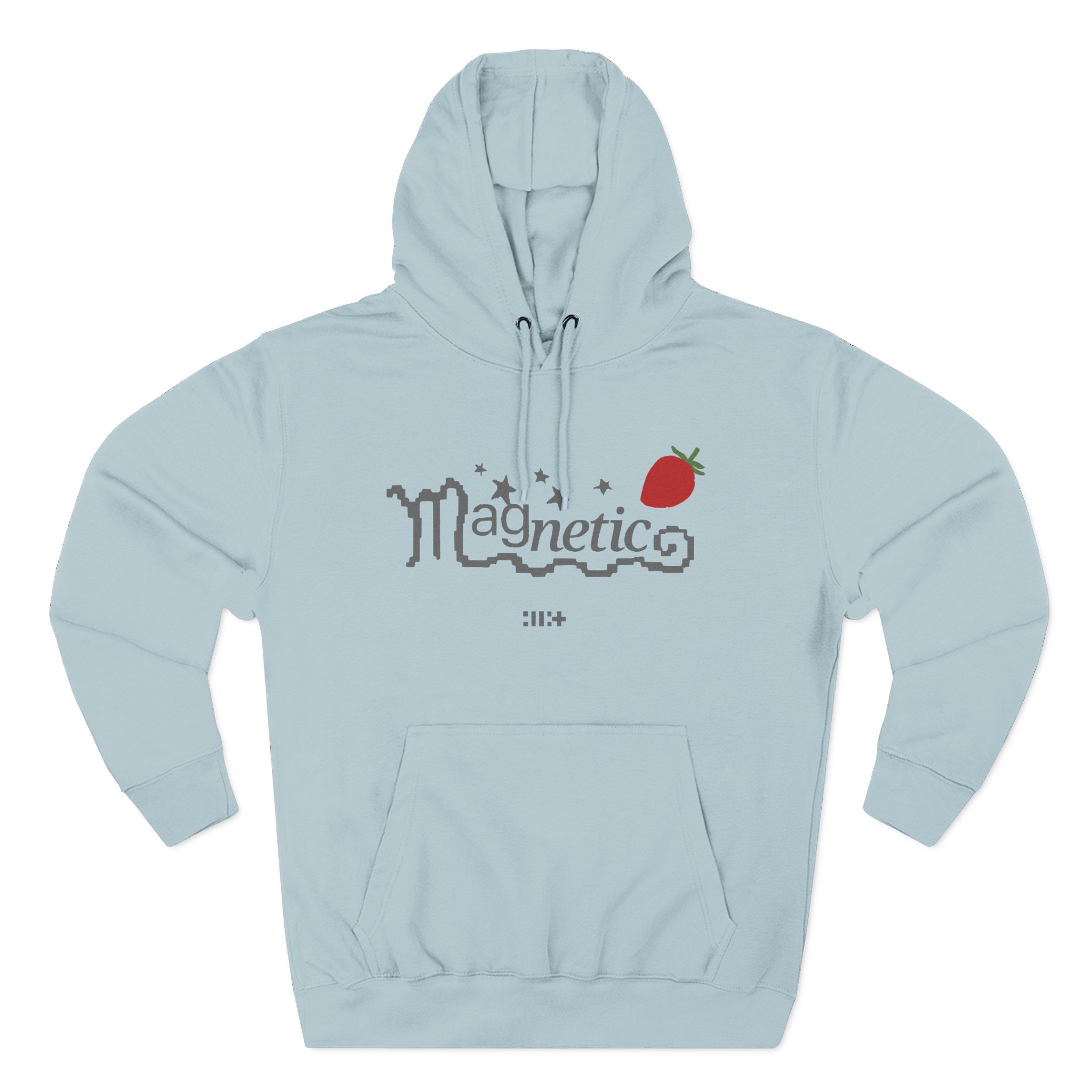 ILLIT Magnetic Logo Three-Panel Fleece Hoodie