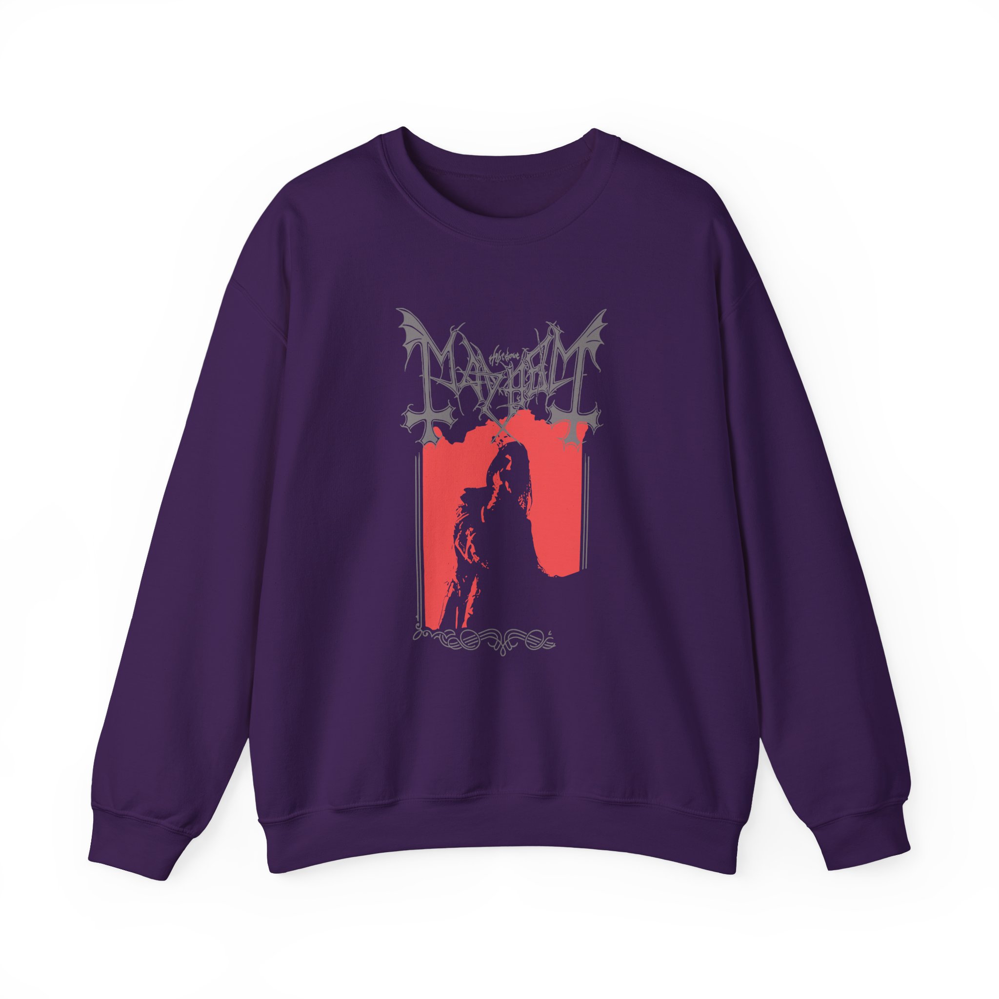 Mayhem Atilla Photo Unisex Heavy Blendâ„¢ Crewneck Sweatshirt