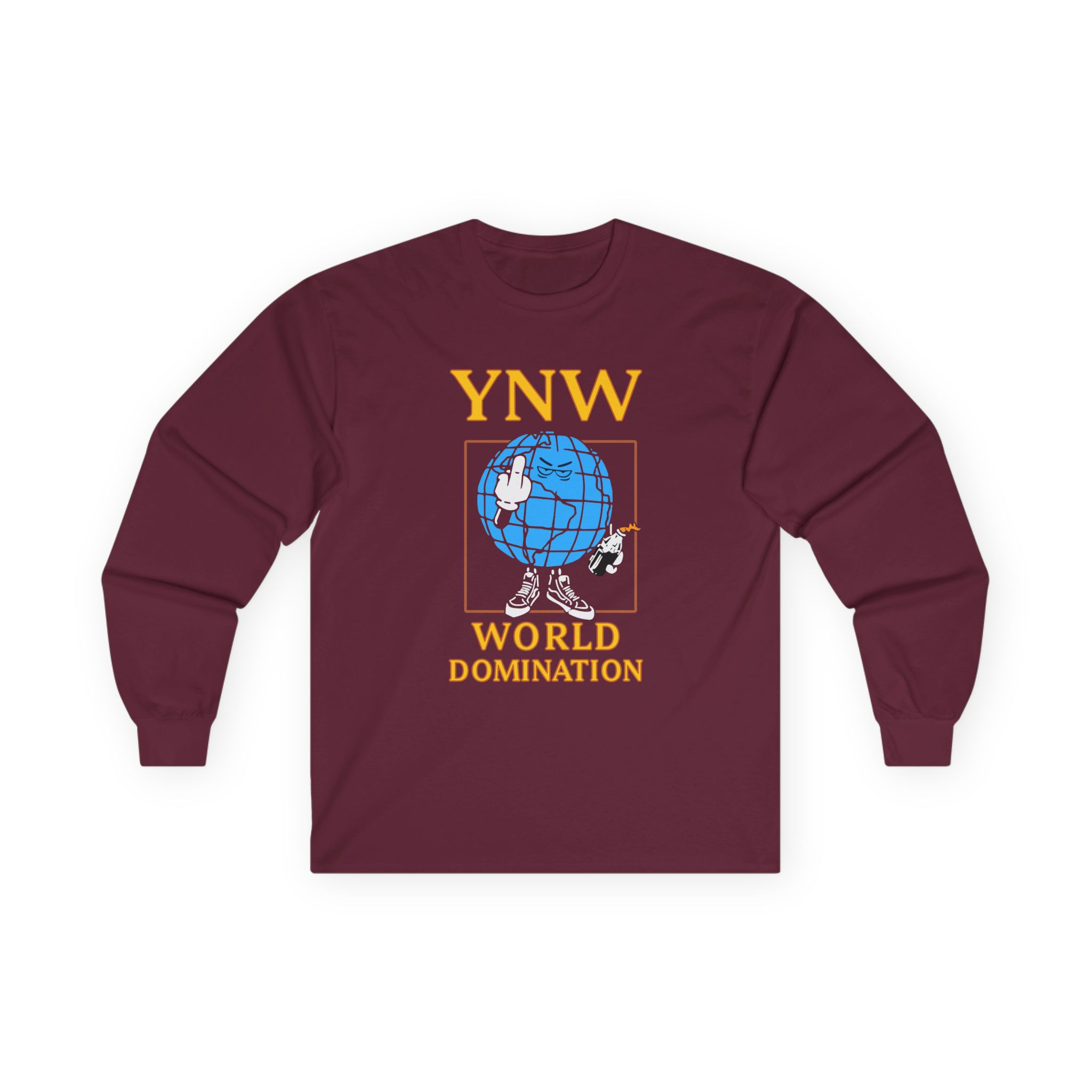 YNW Melly World Domination Unisex Ultra Cotton Long Sleeve Tee