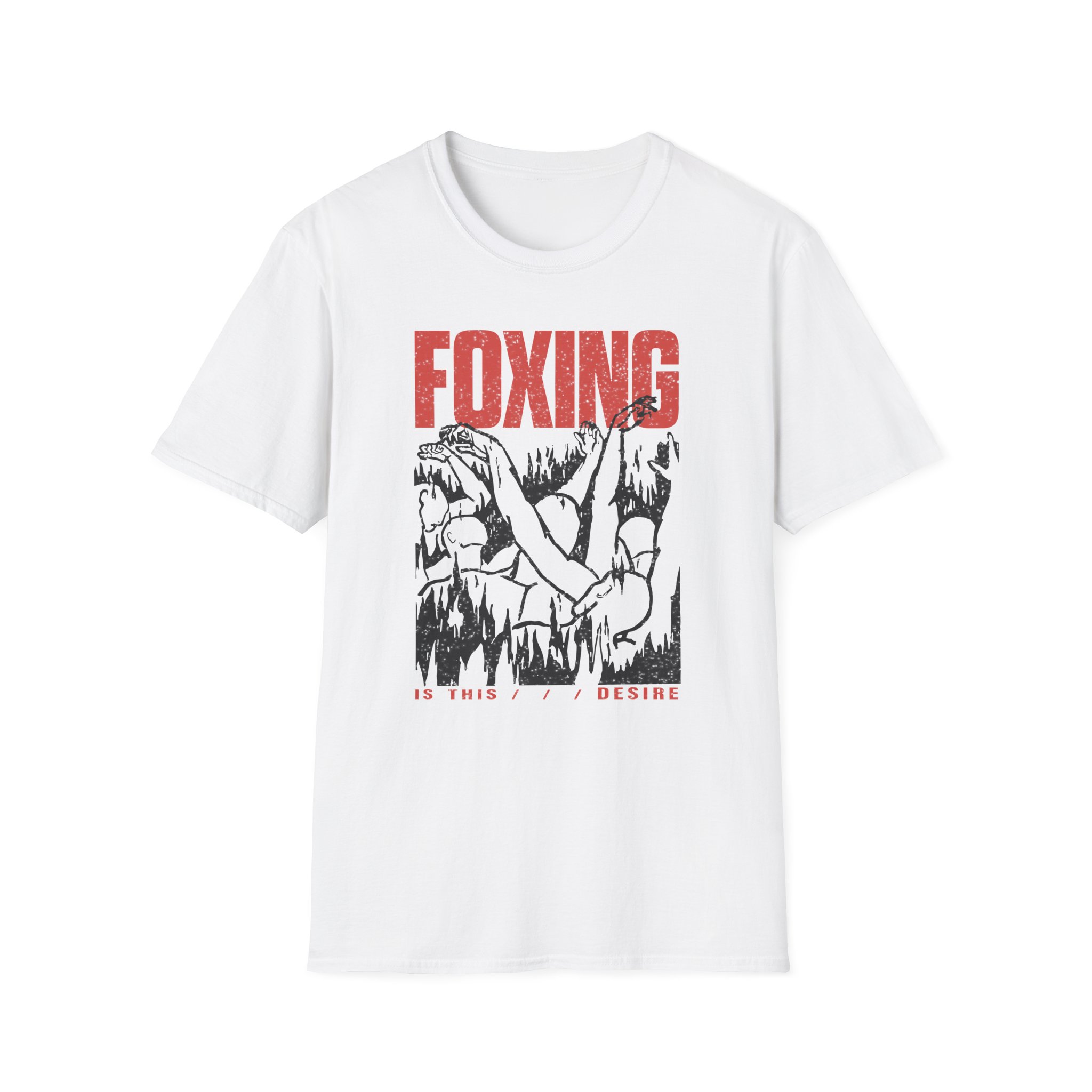 Foxing Inverted Burn Unisex Softstyle T-Shirt