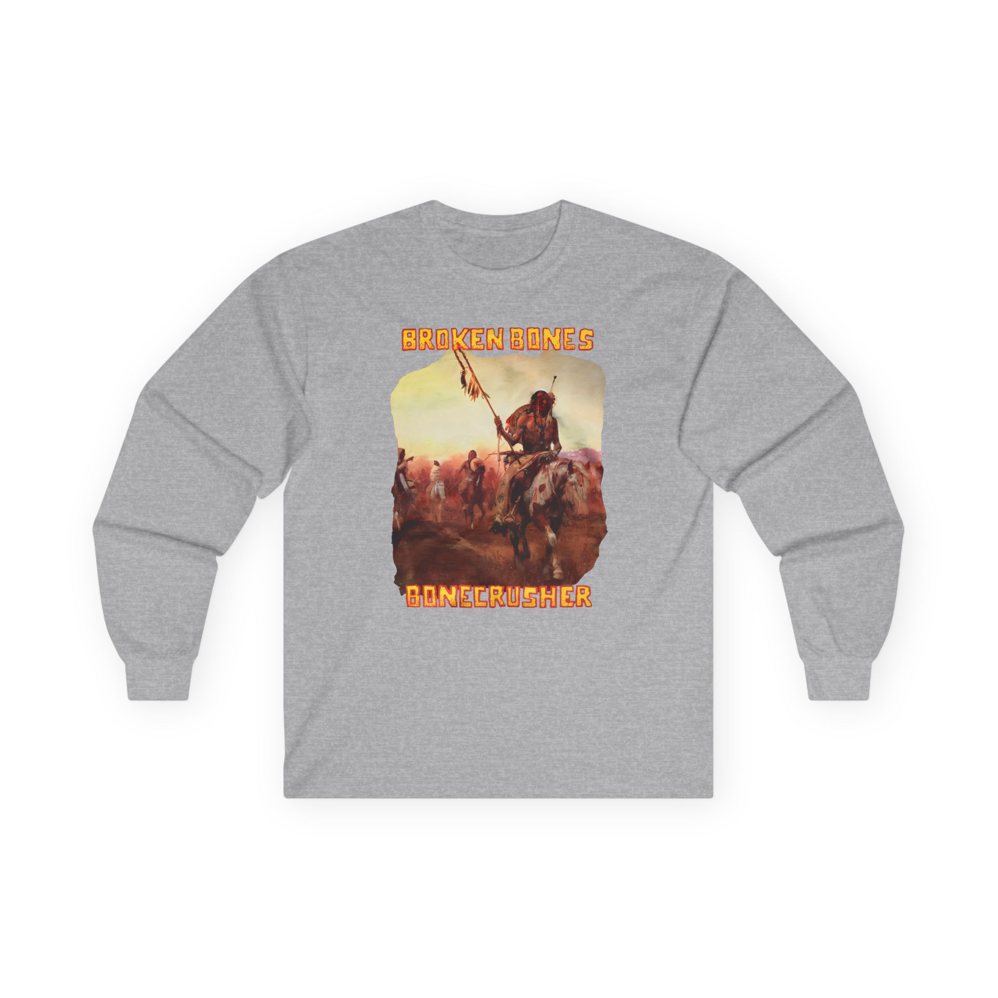 Broken Bones Bonecrusher Unisex Ultra Cotton Long Sleeve Tee