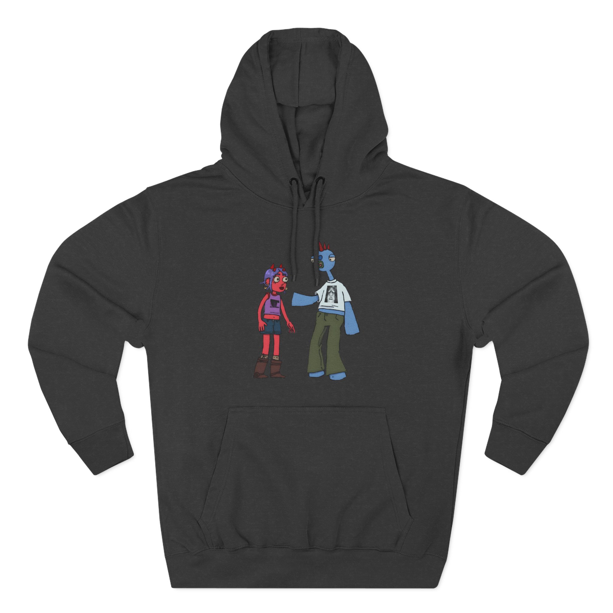 Emergency Intercom Three-Panel Fleece Hoodie
