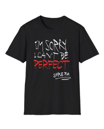 Simple Plan I'm Sorry I Can't Be Perfect Unisex Softstyle T-Shirt