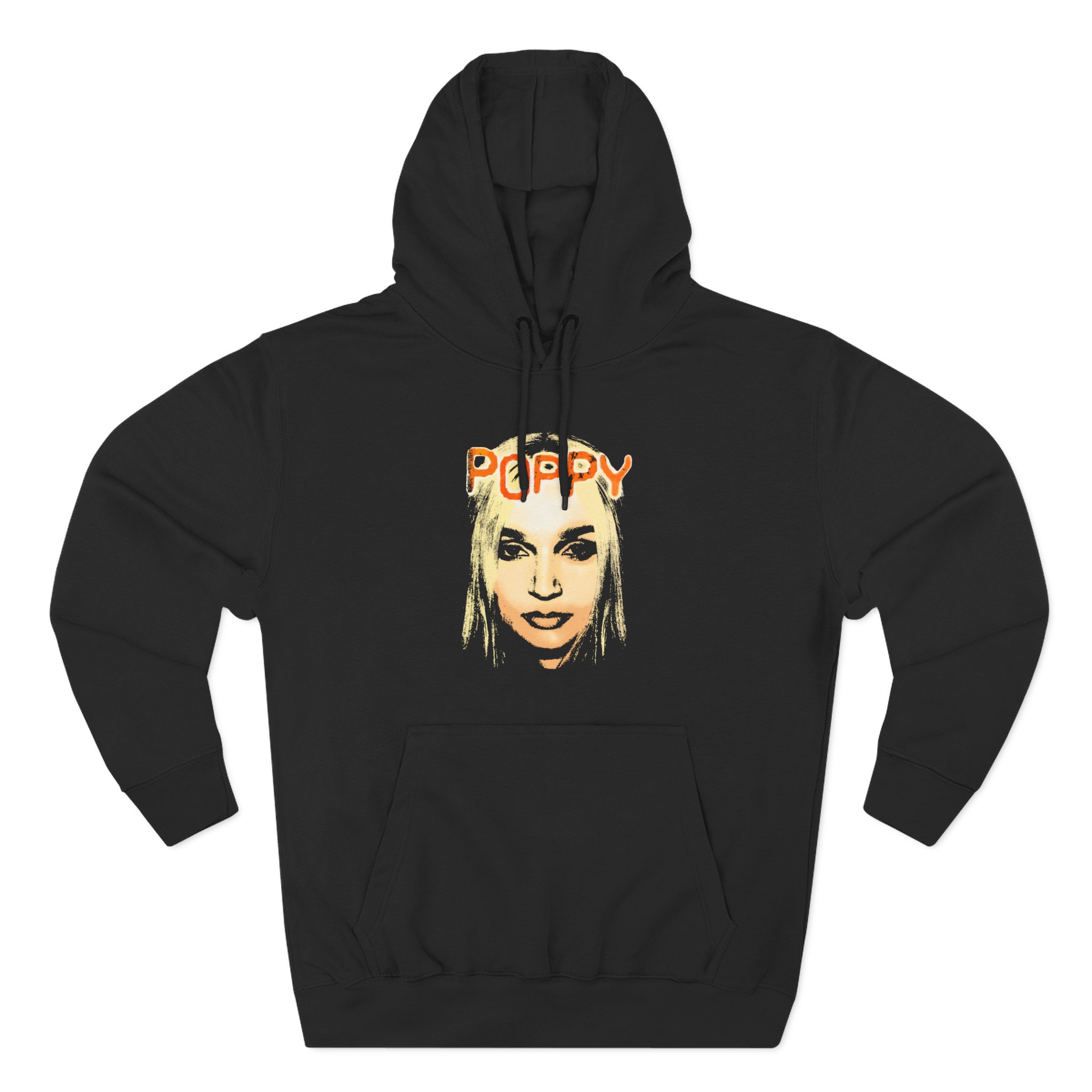 Poppy Demons Three-Panel Fleece Hoodie