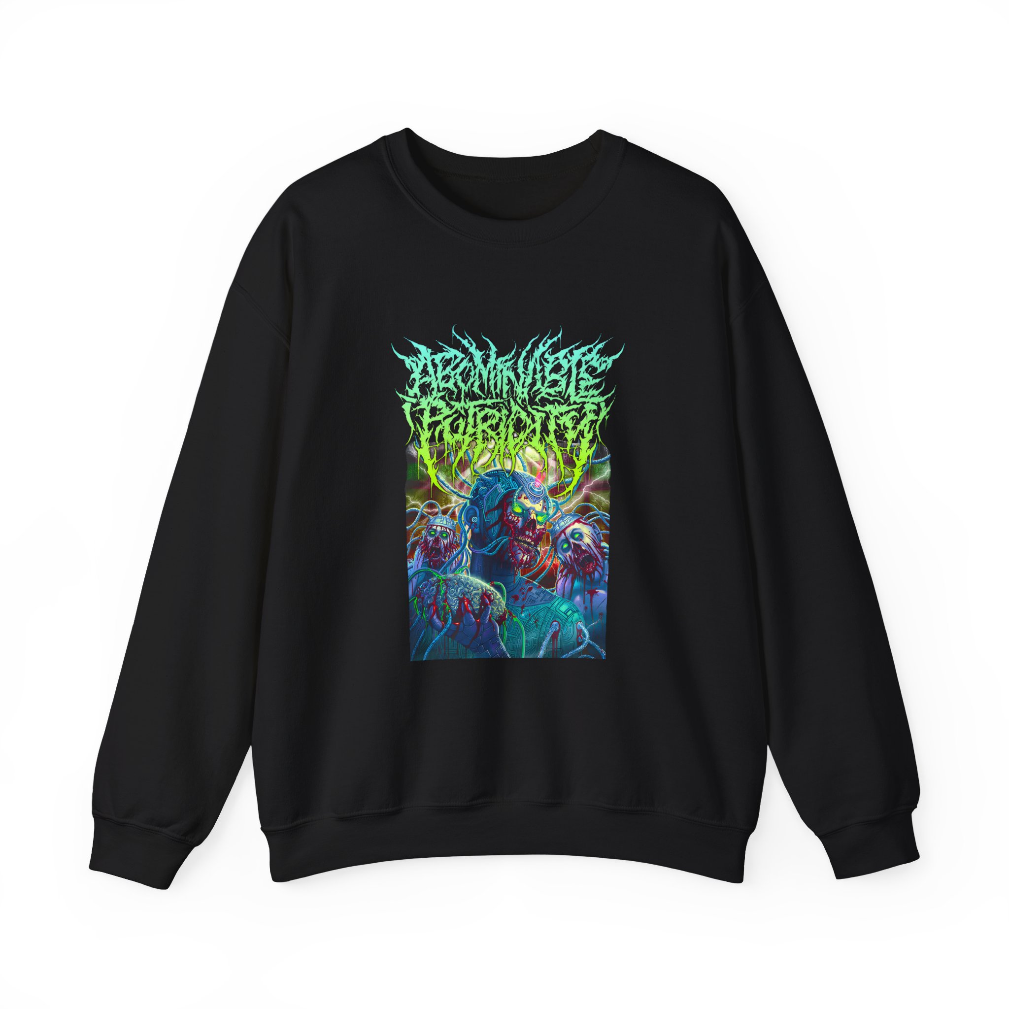 Abominable Putridity Visual Tyranny Unisex Heavy Blendâ„¢ Crewneck Sweatshirt