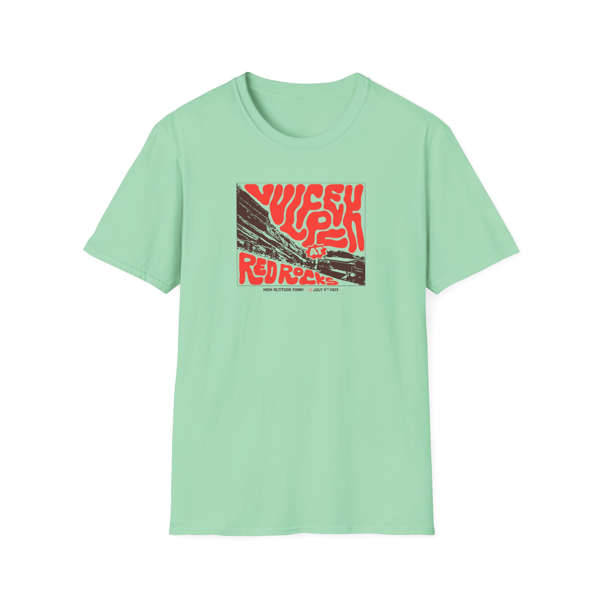Vulfpeck Red Rocks Unisex Softstyle T-Shirt