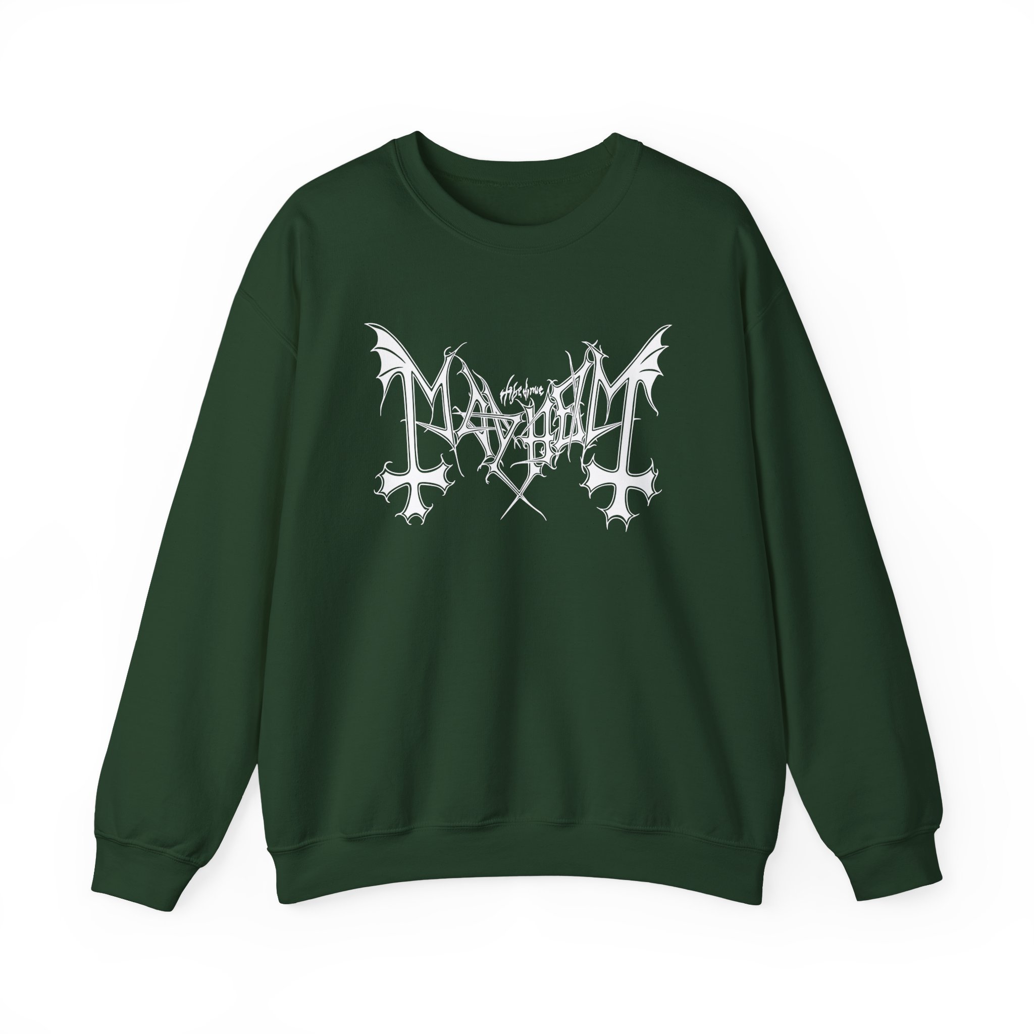 Mayhem Logo Unisex Heavy Blendâ„¢ Crewneck Sweatshirt
