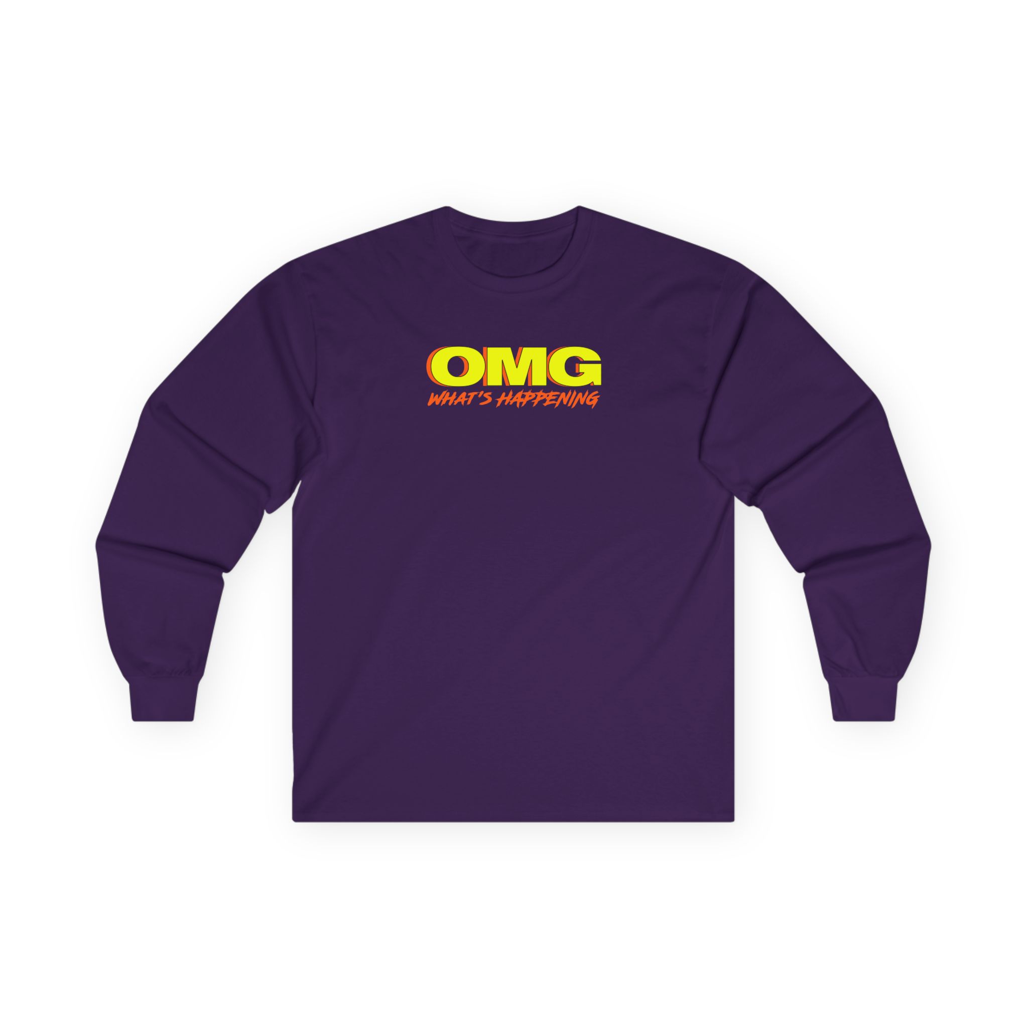 AM OMG Unisex Ultra Cotton Long Sleeve Tee