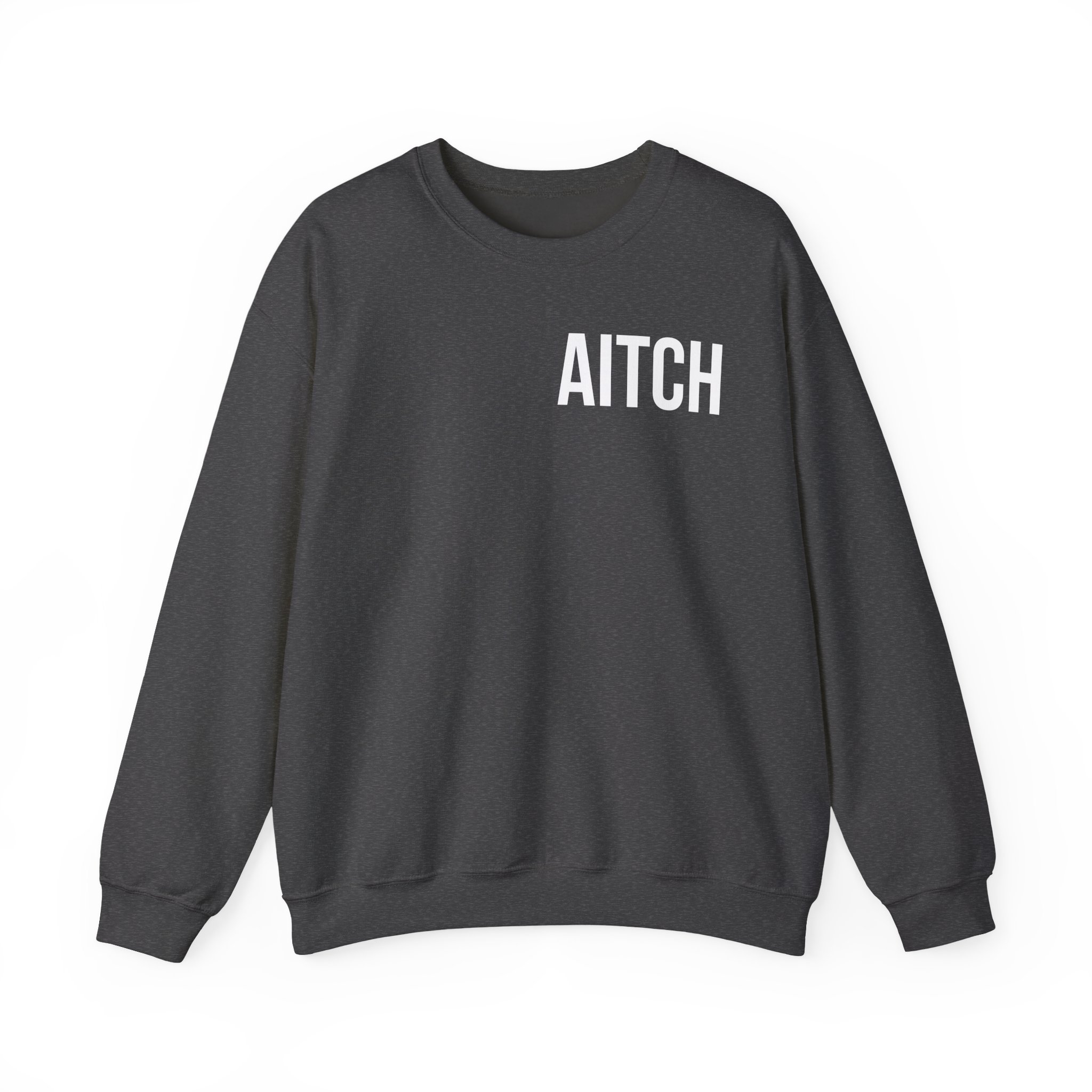 Aitch Pocket Logo Unisex Heavy Blendâ„¢ Crewneck Sweatshirt