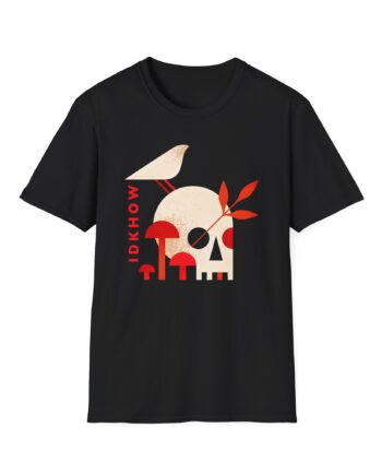 iDKHOW Skull Mushroom Unisex Softstyle T-Shirt