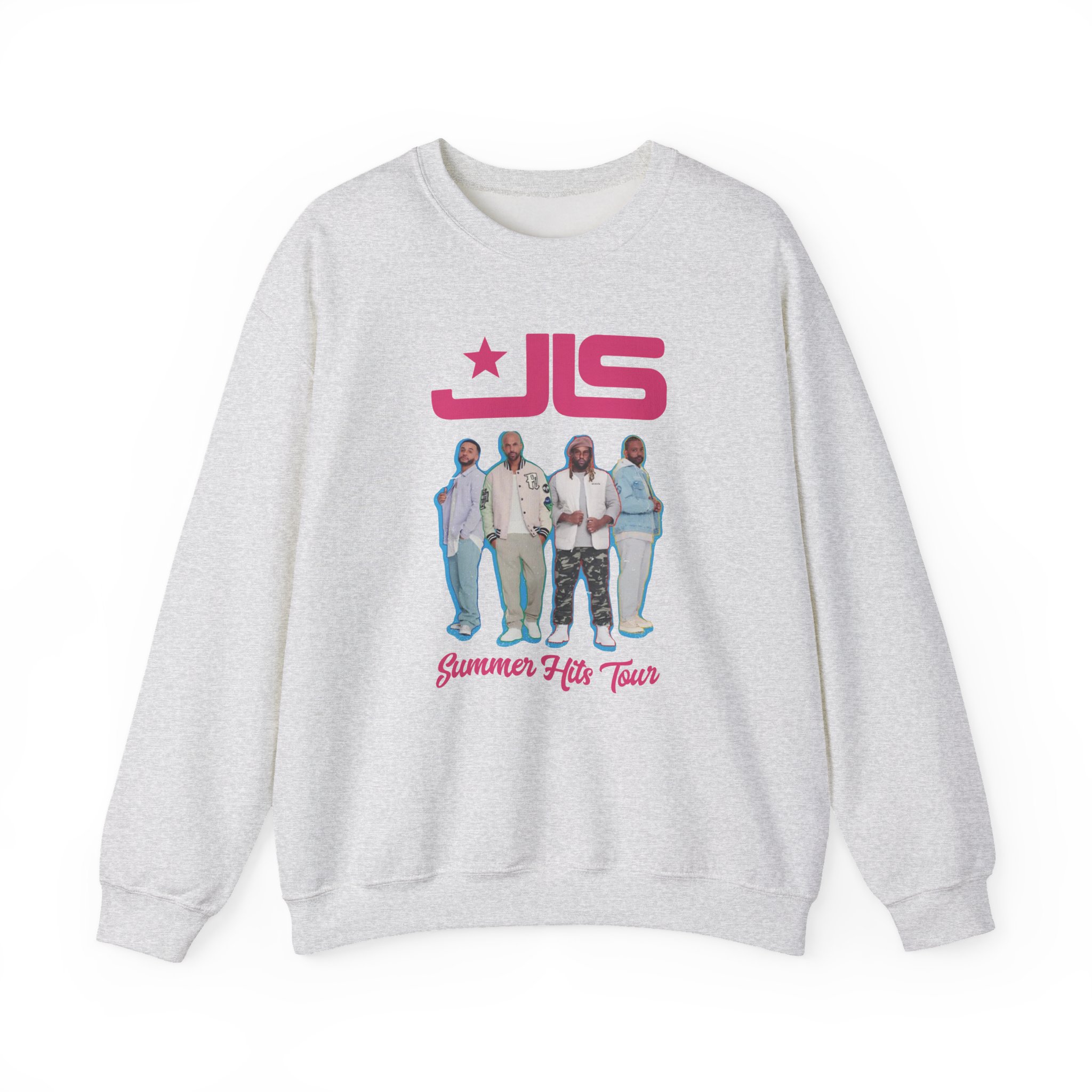 JLS Summer Hits Tour Unisex Heavy Blendâ„¢ Crewneck Sweatshirt