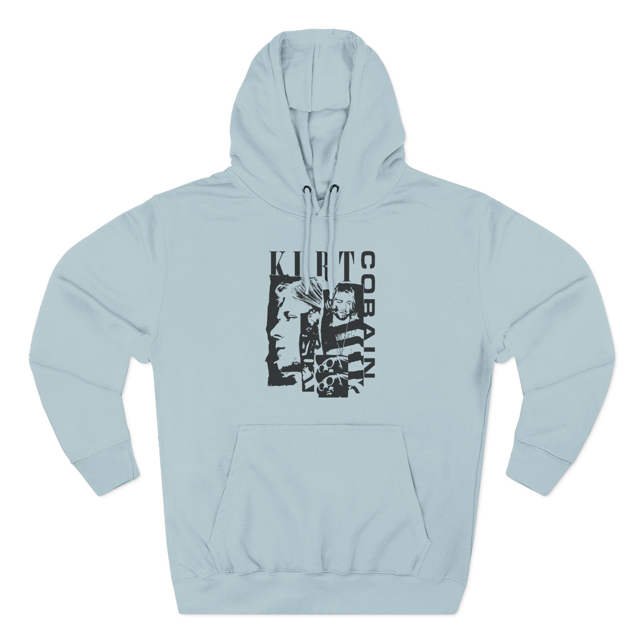 Kurt Cobain Three-Panel Fleece Hoodie