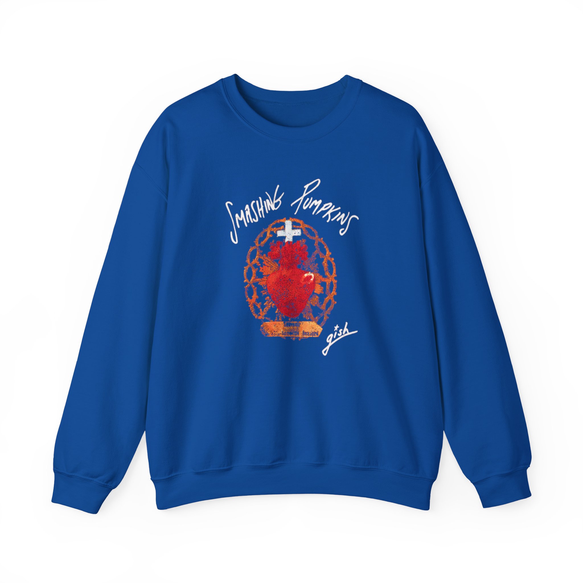 Billy Corgan Gish Sacred Heart Unisex Heavy Blendâ„¢ Crewneck Sweatshirt
