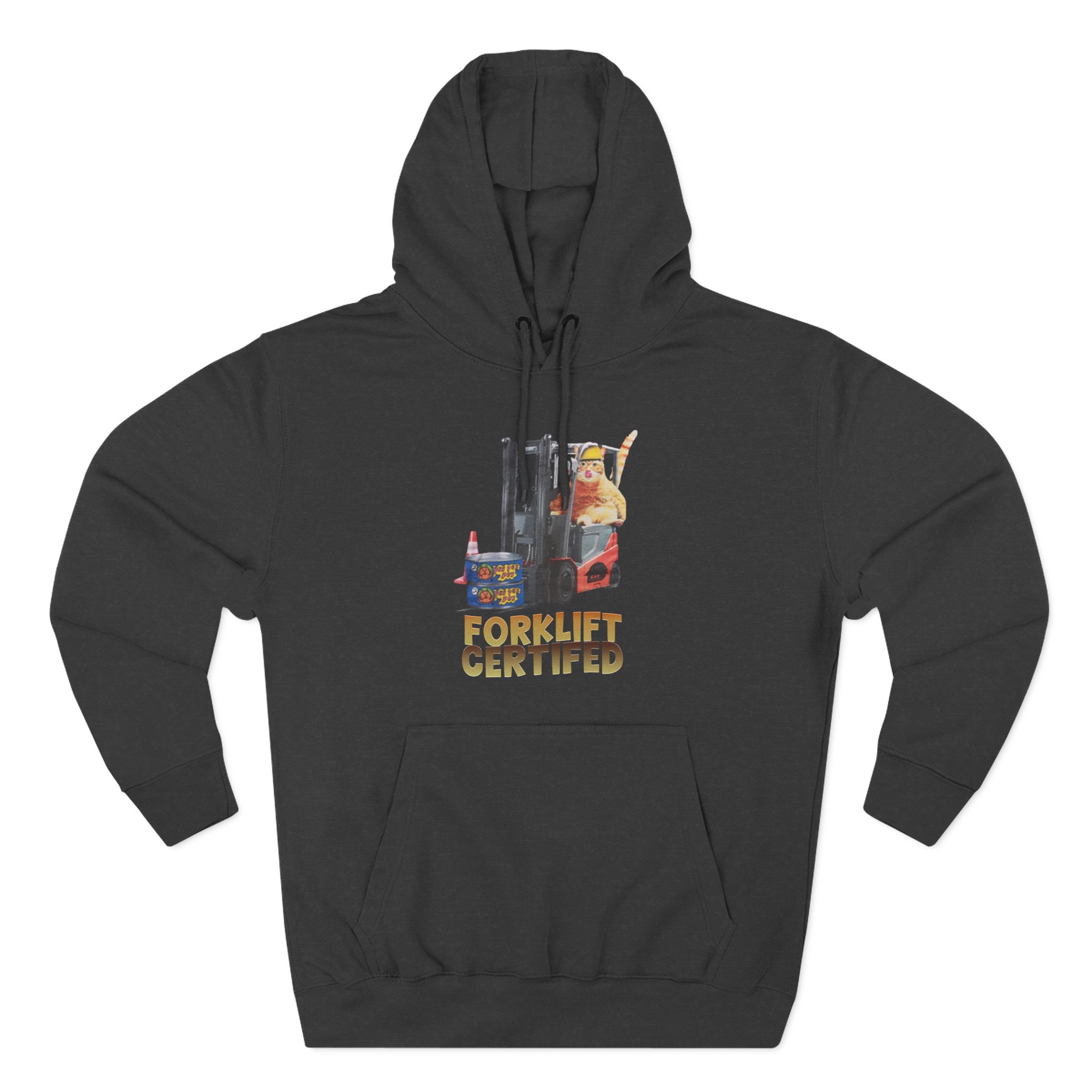 William Osman Forklift Certified Three-Panel Fleece Hoodie