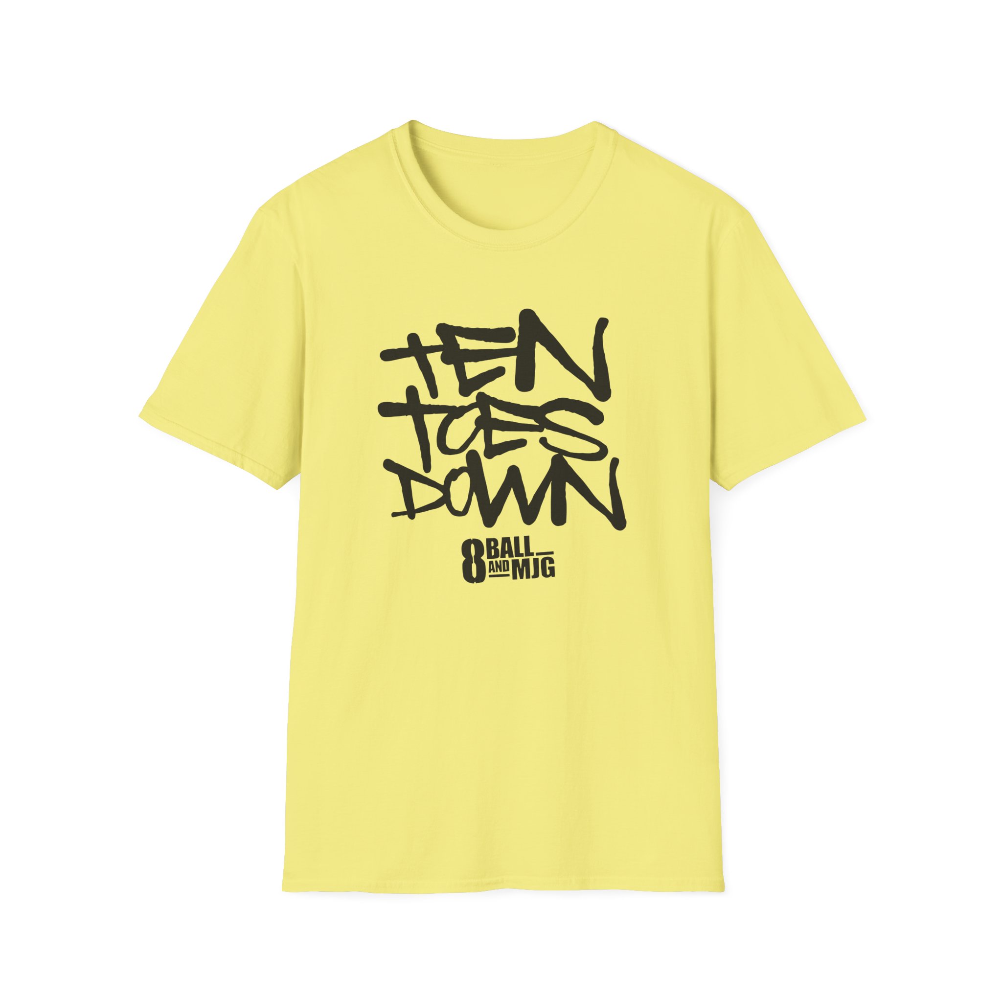 8ball Mjg Ten Toes Down Unisex Softstyle T-Shirt
