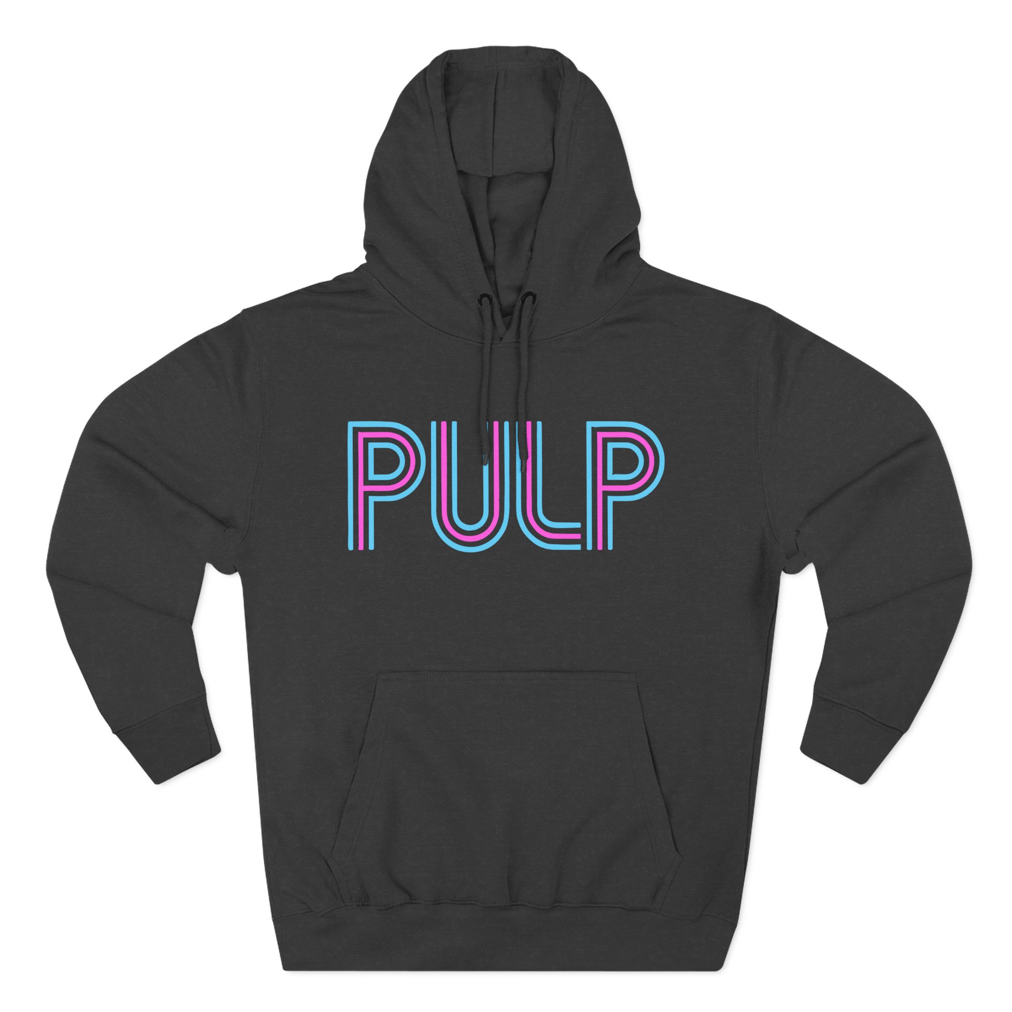 Pulp Logo Three-Panel Fleece Hoodie