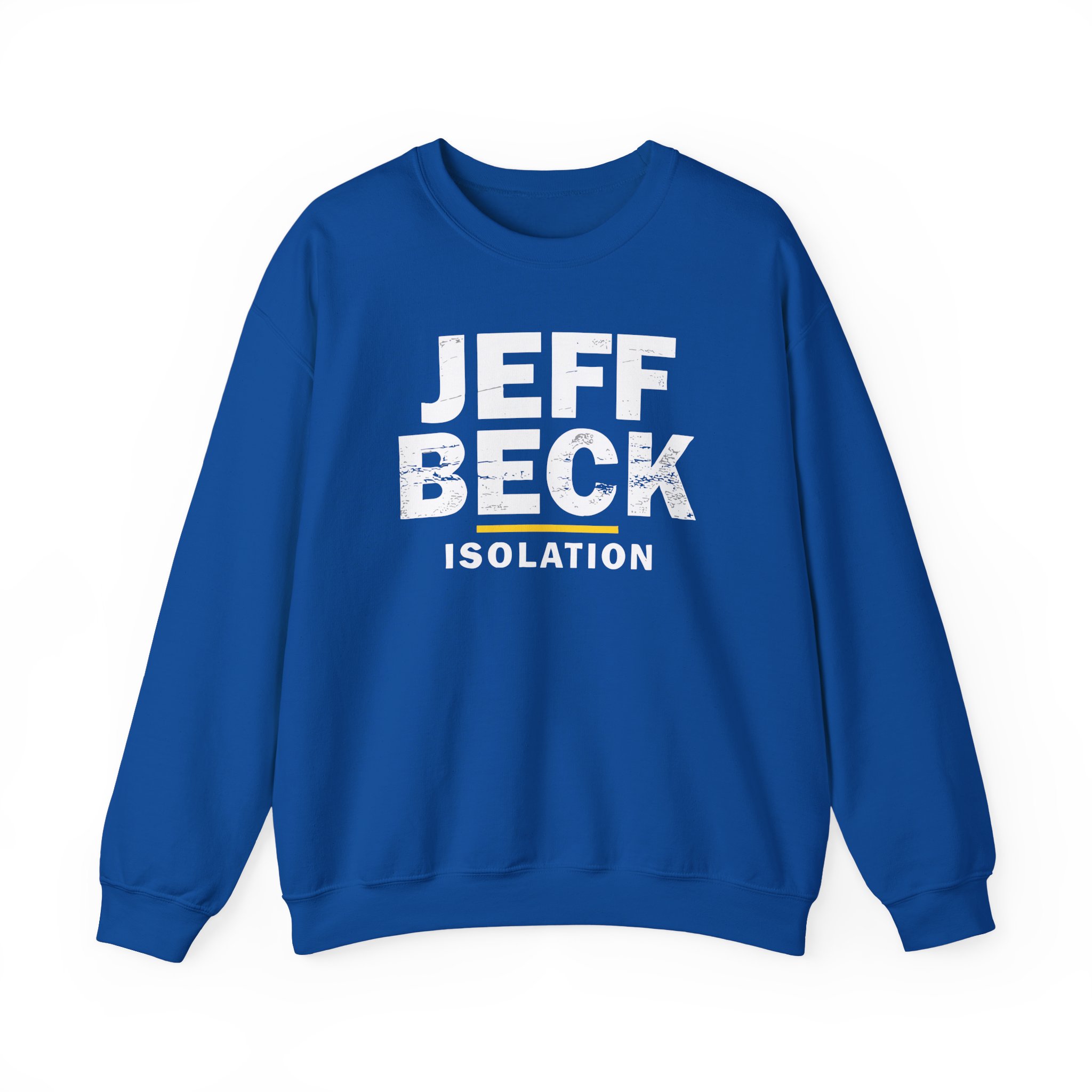 Jeff Beck Isolation Unisex Heavy Blendâ„¢ Crewneck Sweatshirt