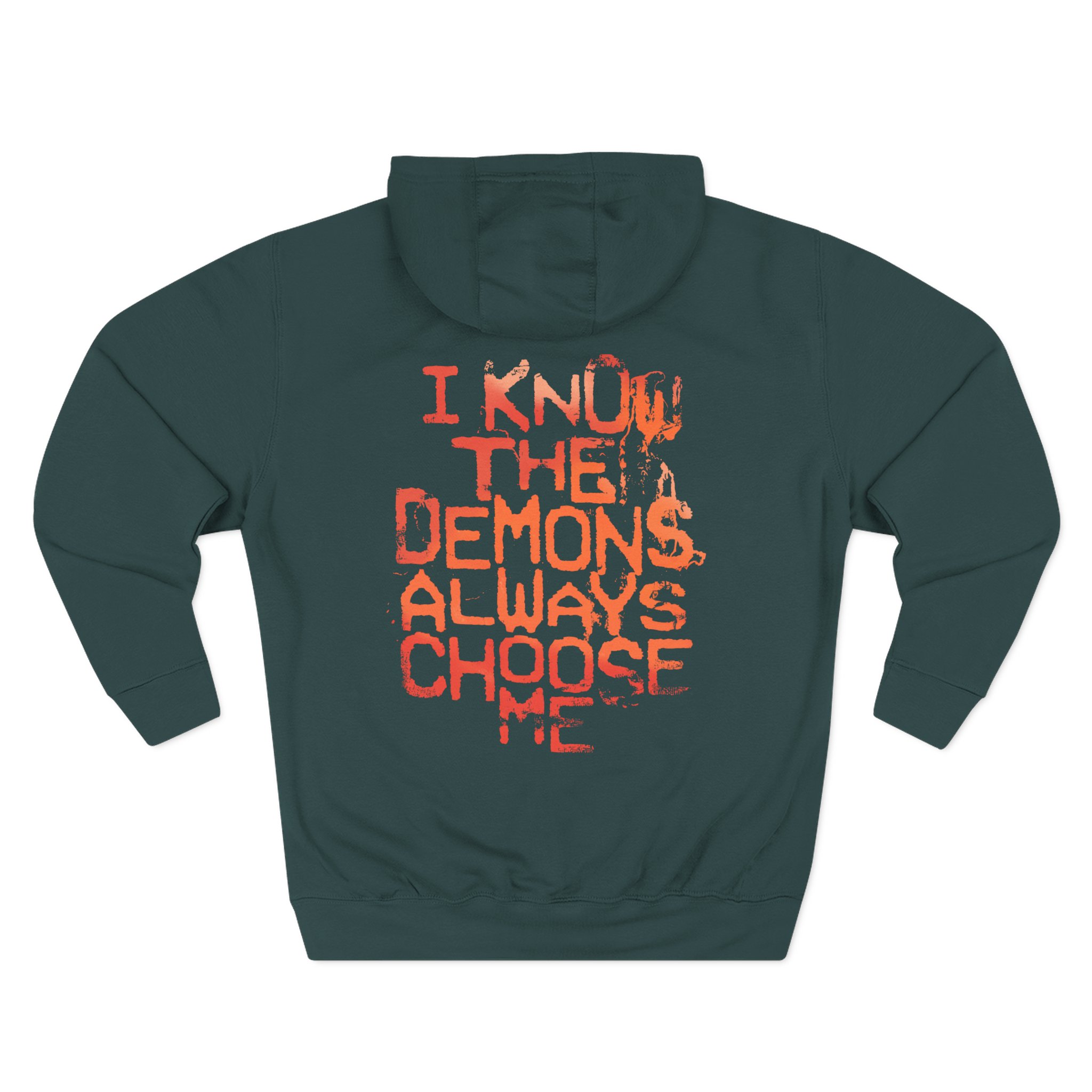 Poppy Demons Three-Panel Fleece Hoodie