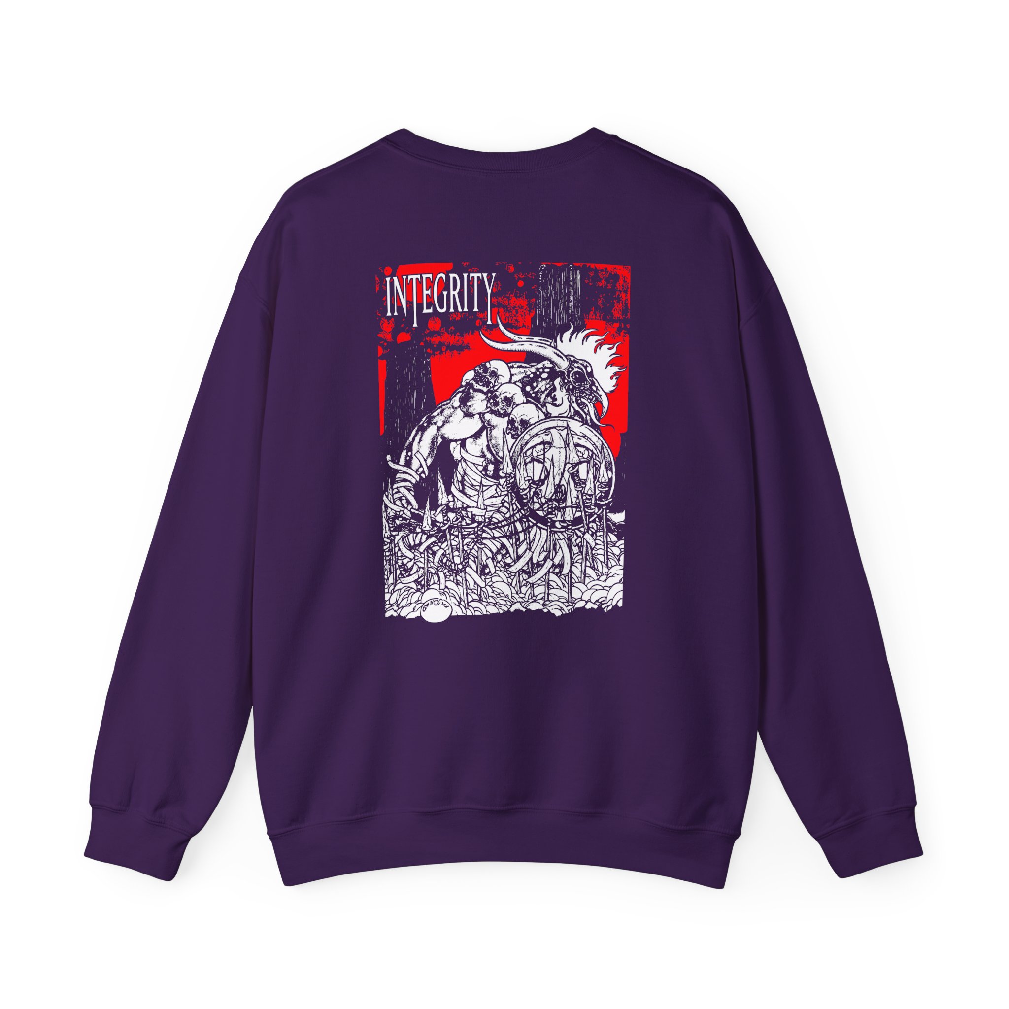 Integrity Humanity Is The Devil Unisex Heavy Blendâ„¢ Crewneck Sweatshirt