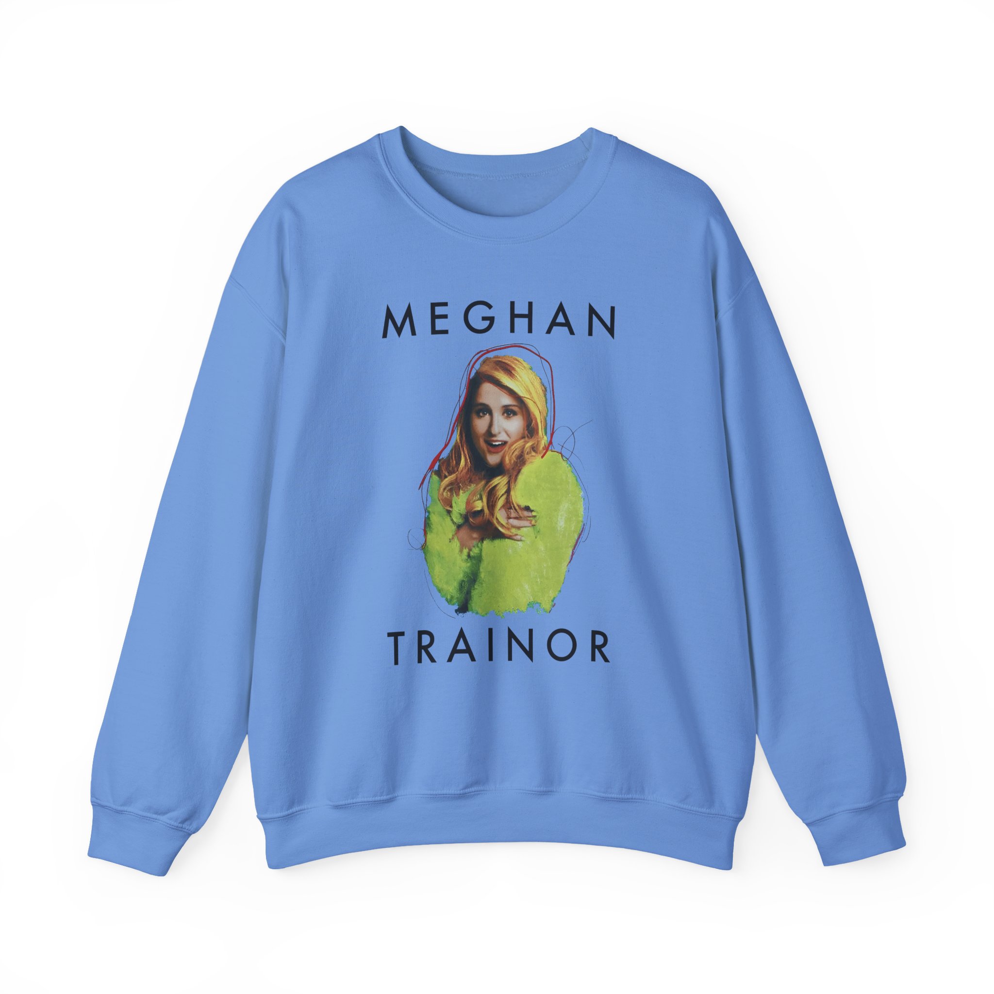 Meghan Trainor Title Pose Girls Unisex Heavy Blendâ„¢ Crewneck Sweatshirt