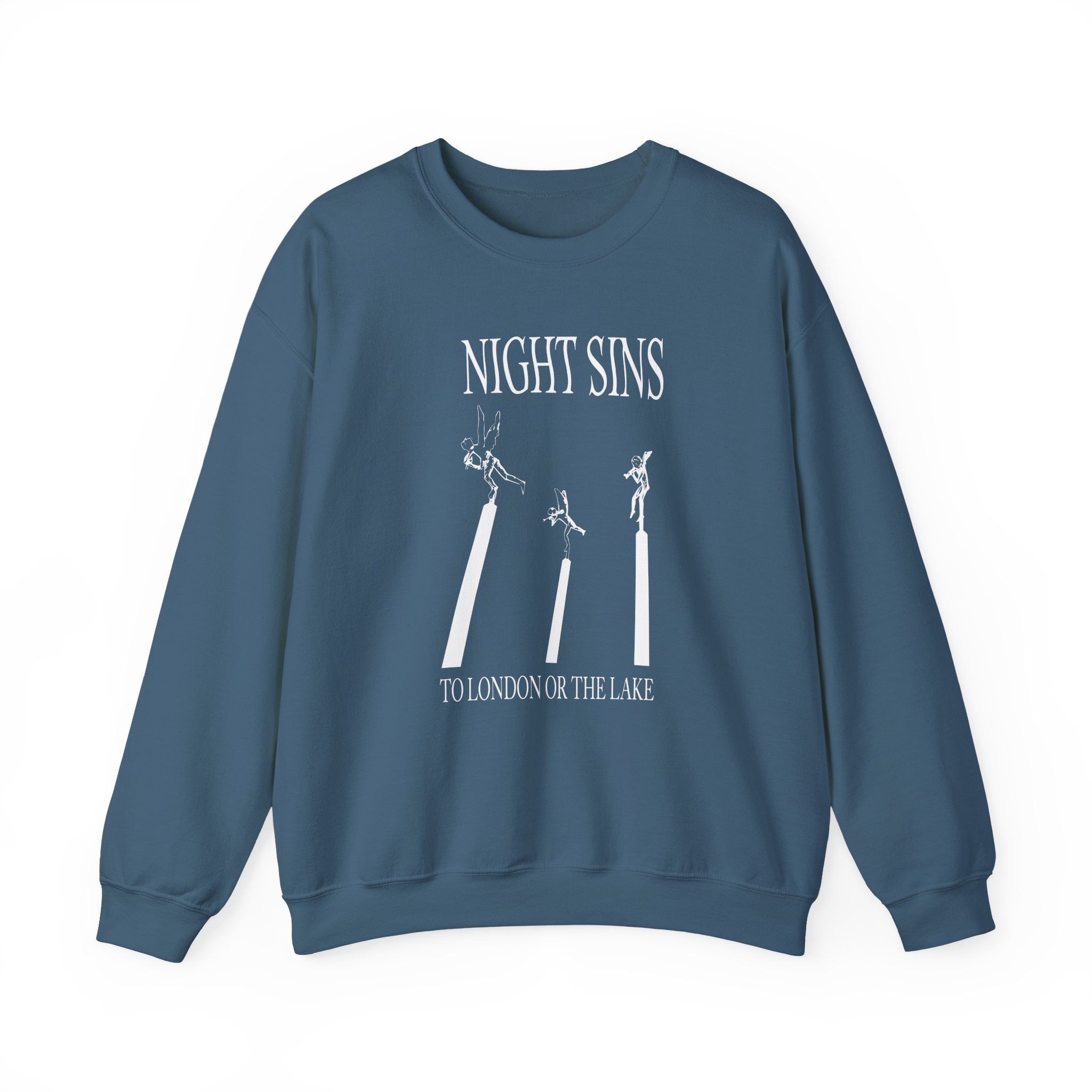 Night Sins To London Or The Lake Unisex Heavy Blendâ„¢ Crewneck Sweatshirt