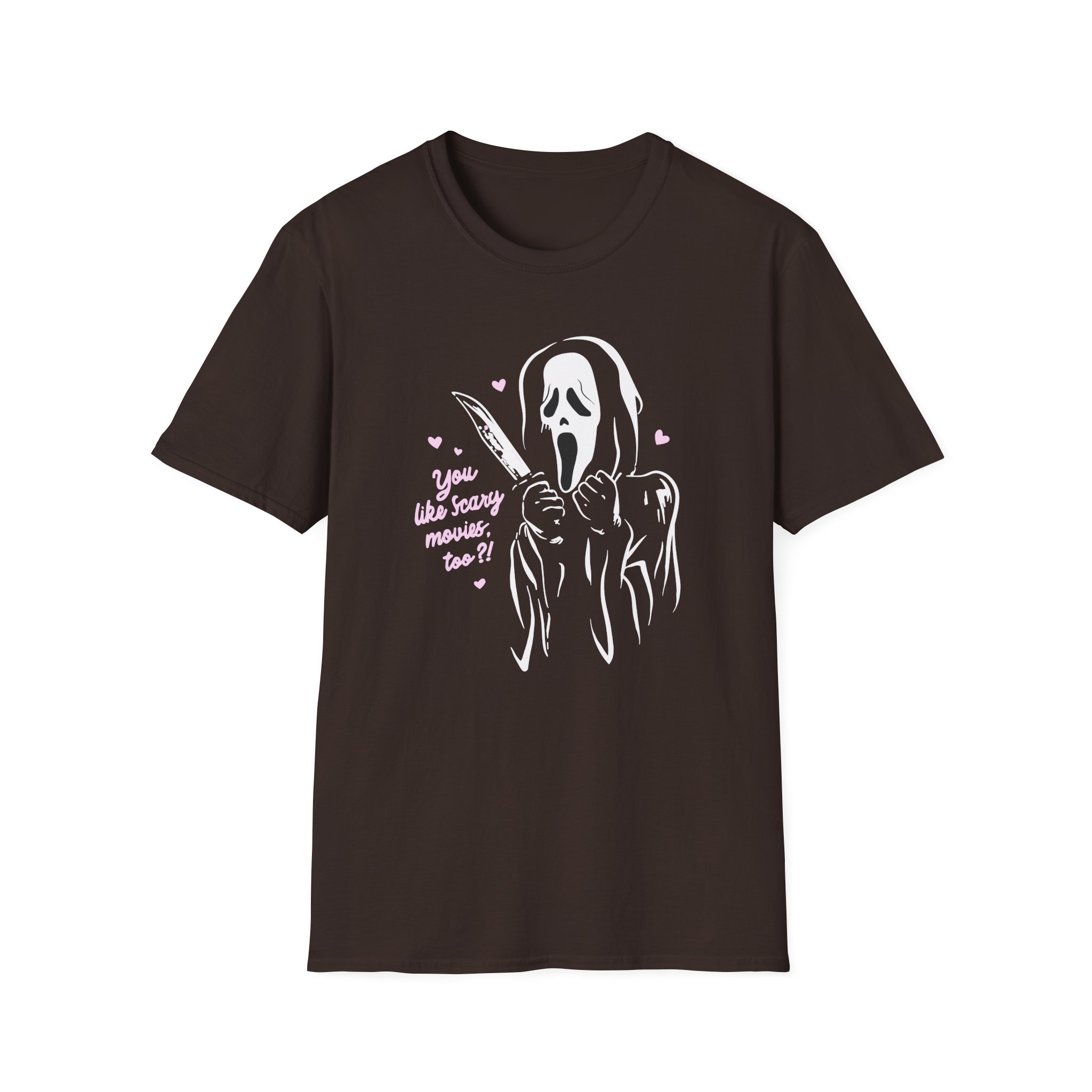 Ghostface You Like Scary Movies Too? Unisex Softstyle T-Shirt