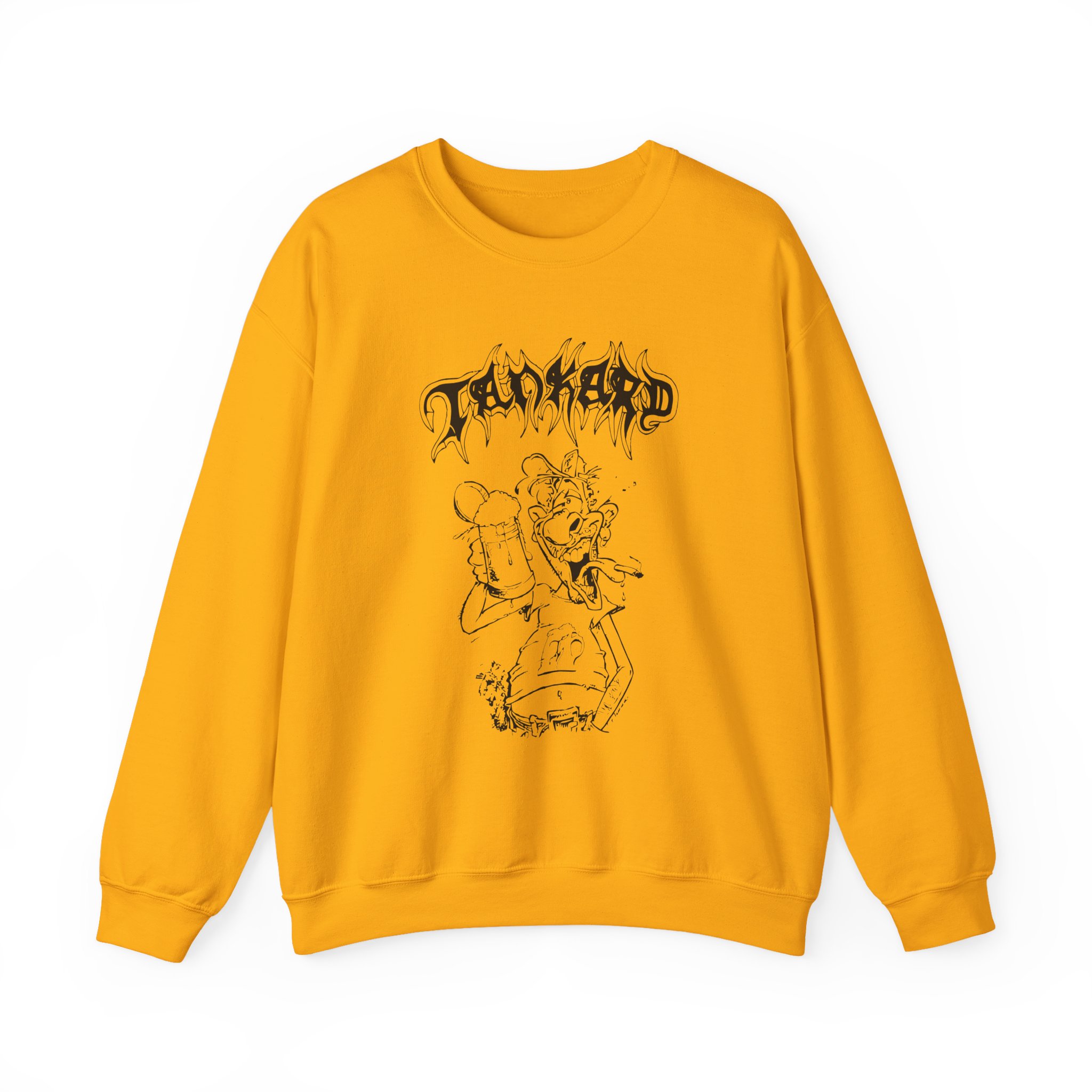 Tankard Freibier Für Alle , Sonst Gibts Krawalle Unisex Heavy Blend™ Crewneck Sweatshirt