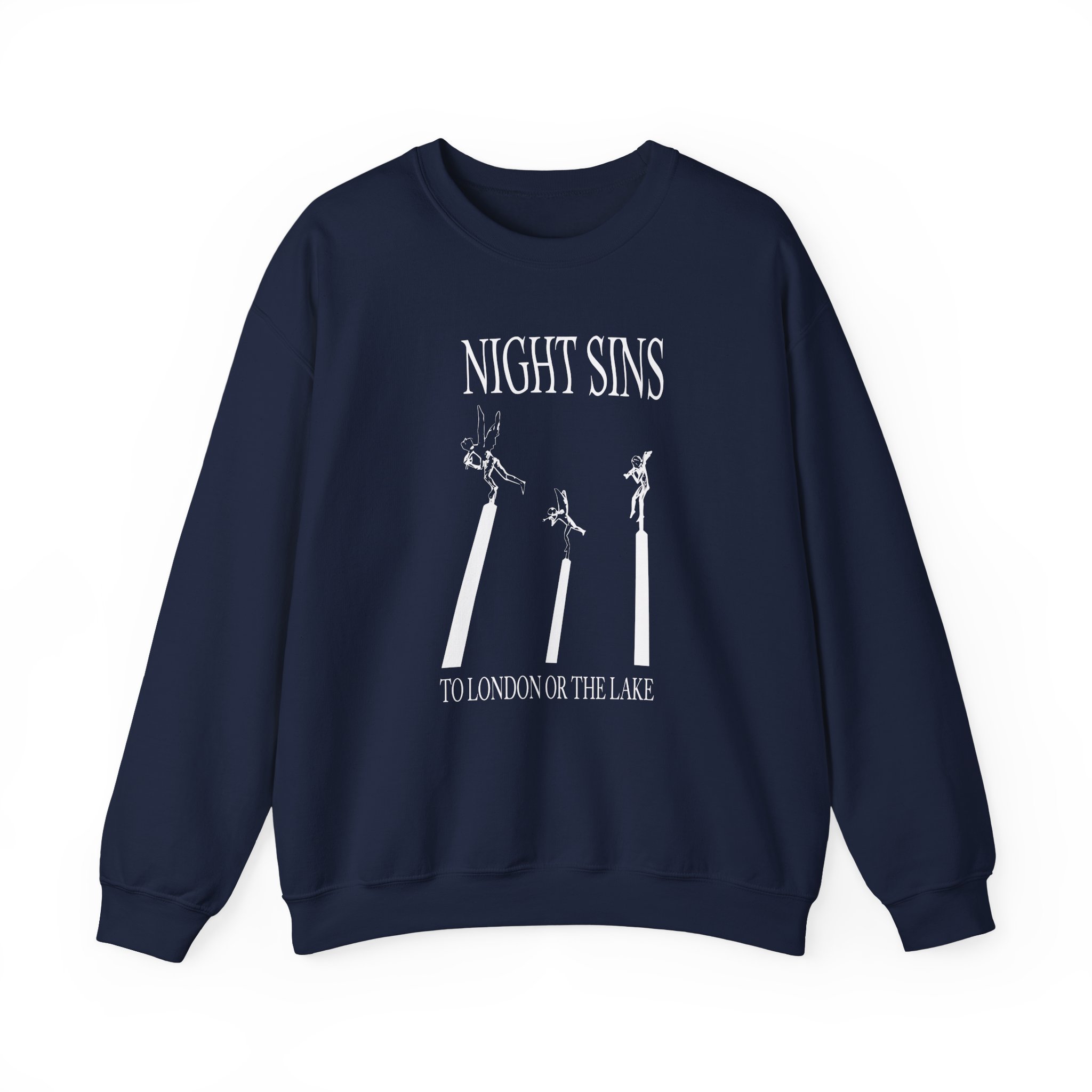 Night Sins To London Or The Lake Unisex Heavy Blendâ„¢ Crewneck Sweatshirt